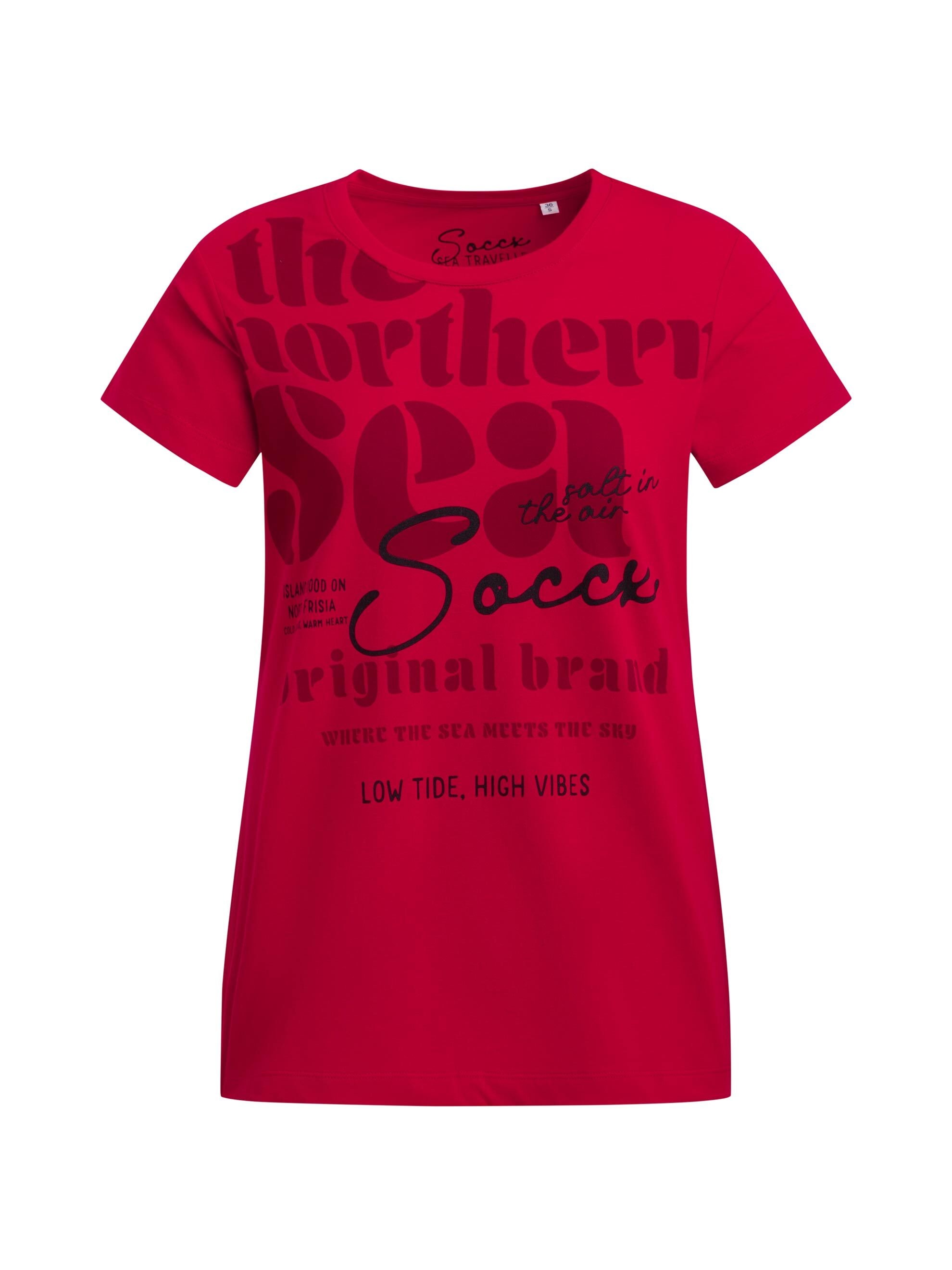 SOCCX Rundhalsshirt mit Necktape