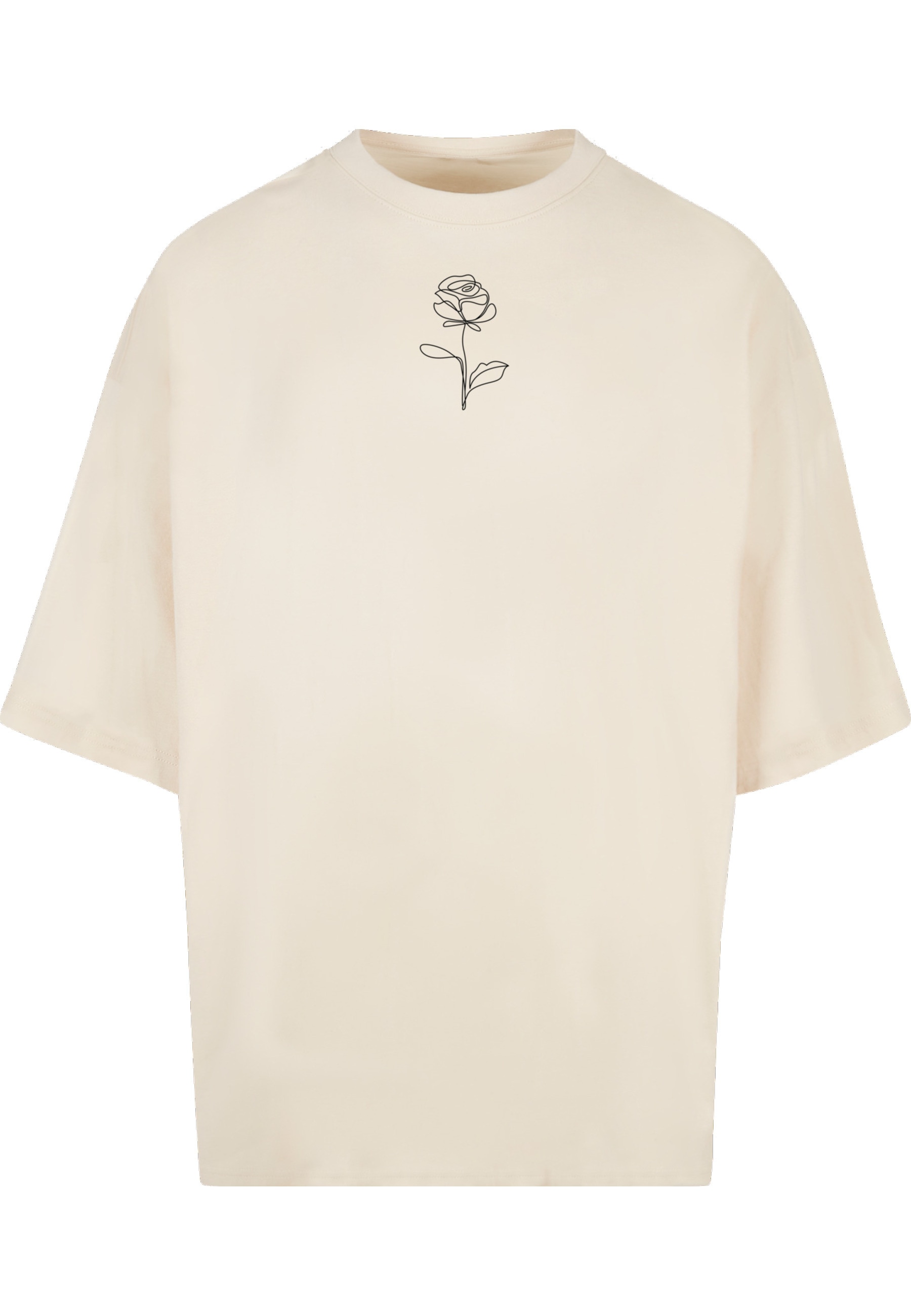 Merchcode T-Shirt "Merchcode Herren Spring - Rose HugeSpring - Rose Huge Tee Tee" 1 Stk.