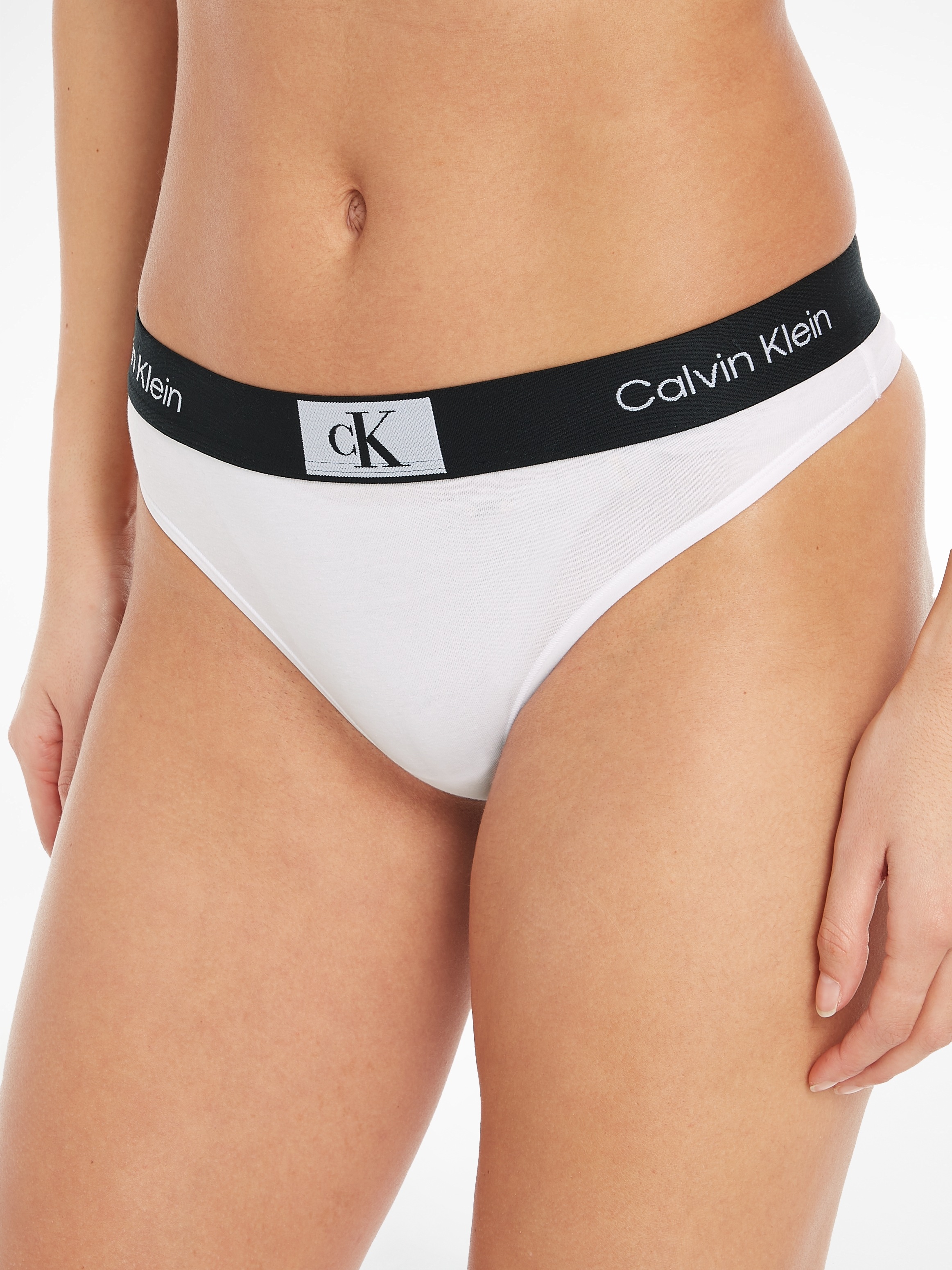 Calvin Klein Underwear String »MODERN THONG«, mit Alloverprint