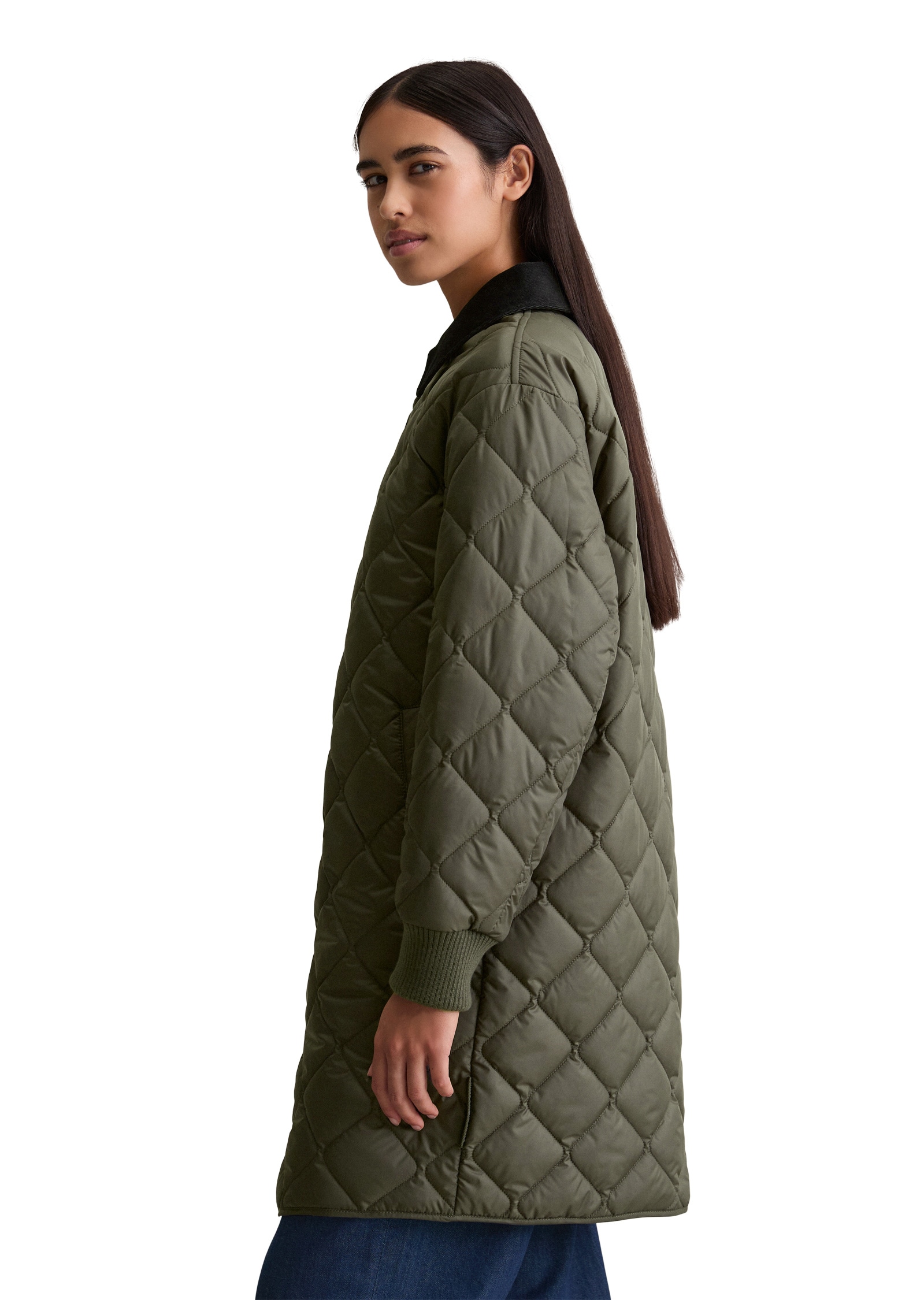 Marc O'Polo DENIM Steppmantel »aus recyceltem Polyester«