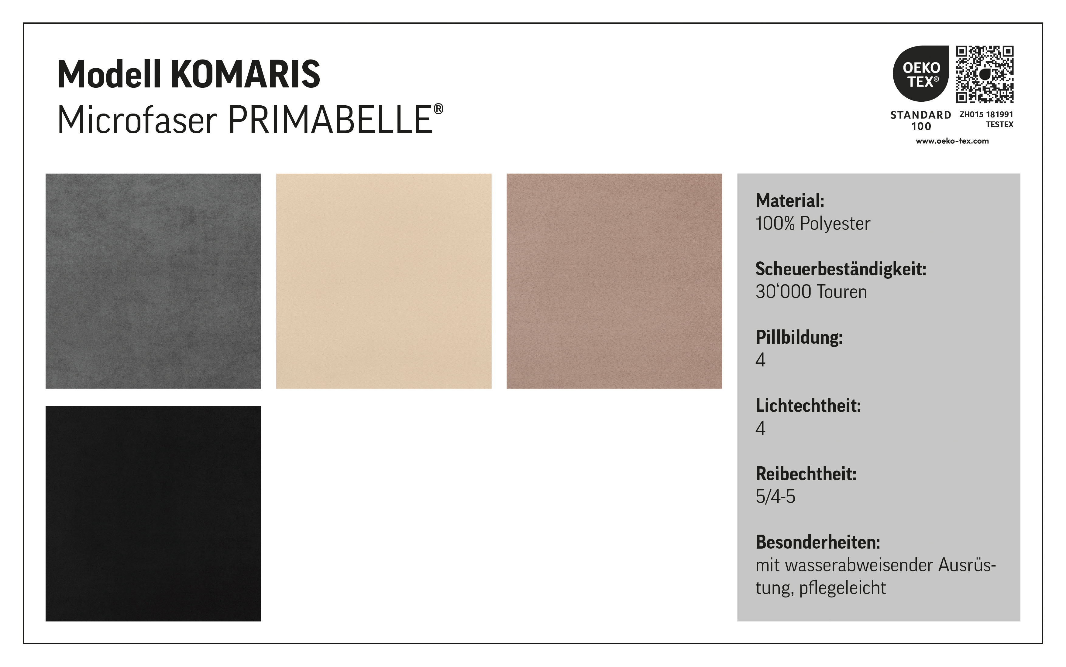 Thumbnail - COTTA Polsterhocker "Kitty, B: 100 cm" individuell zu kombinieren