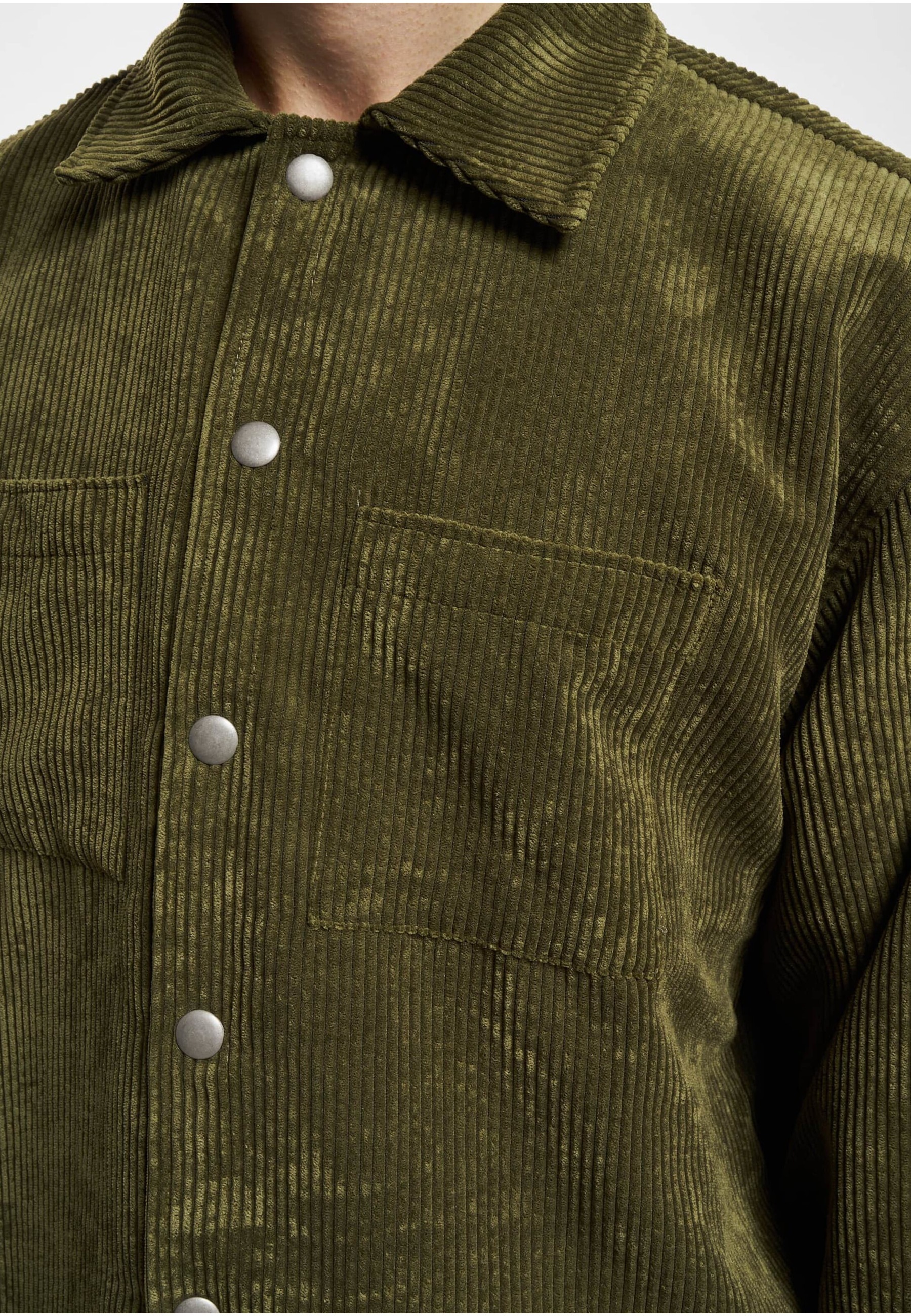 DEF Langarmhemd »DEF Herren DEF Cord Shirt« 1 Stk.