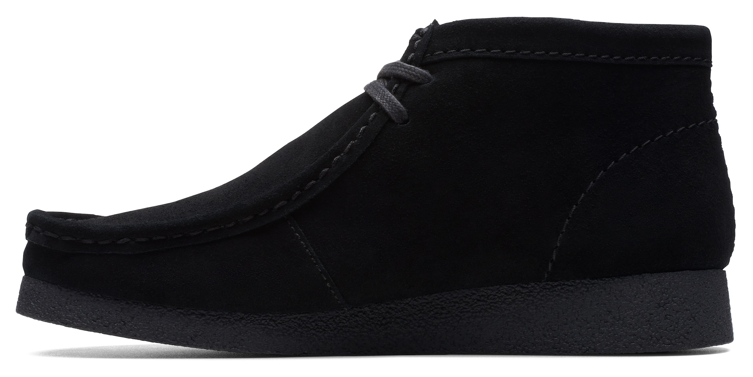 Clarks Schnürboots »Wallabee«, Desert Boots, High Top Sneaker mit Wechselfußbett