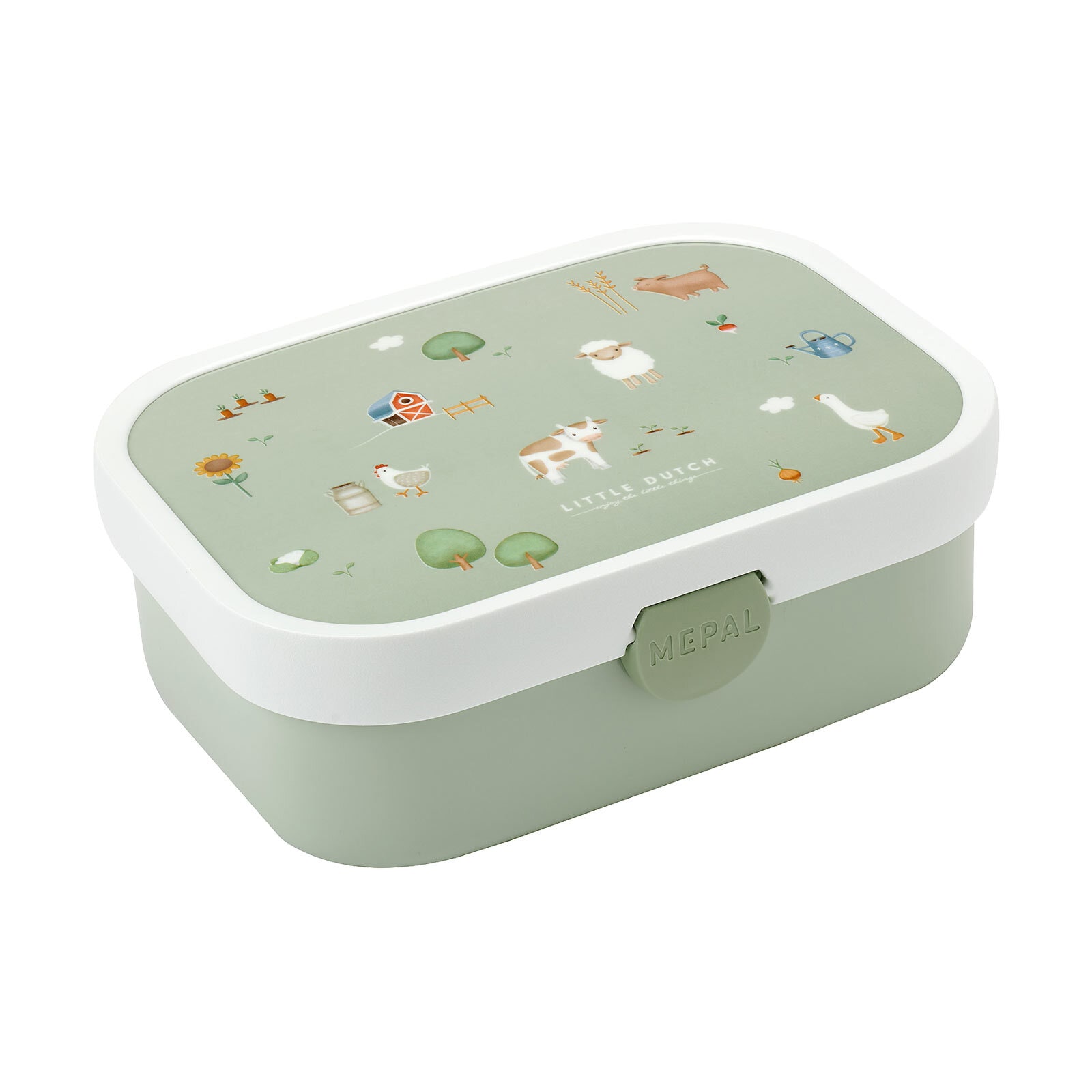 MEPAL Lunchbox "Brotdose Campus 700 ml", grün, Lebensmittelaufbewahrungsbehälter