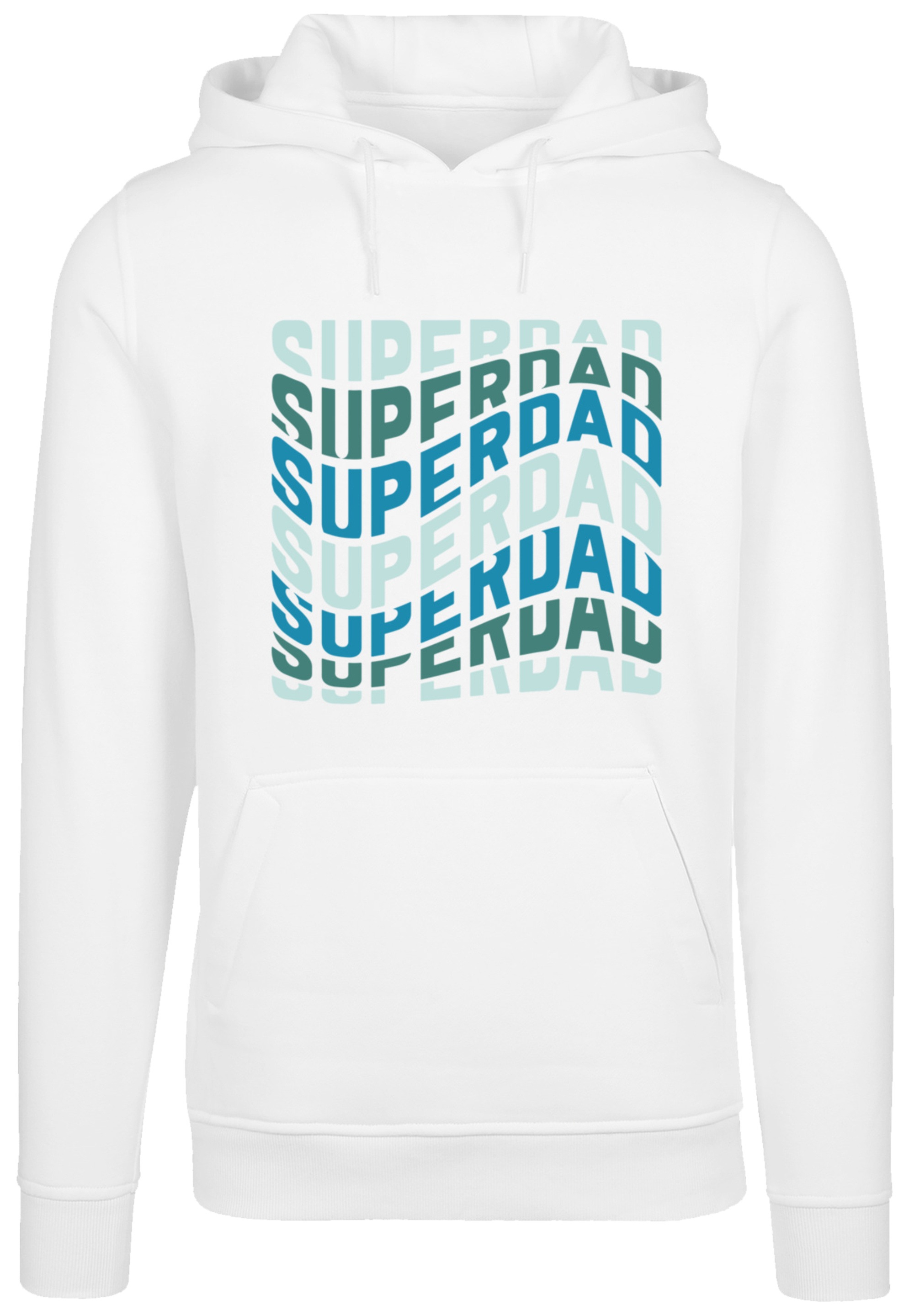 F4NT4STIC Kapuzenpullover »Super Dad Retro Trend Vatertags Design für Papas«, Premium Qualität