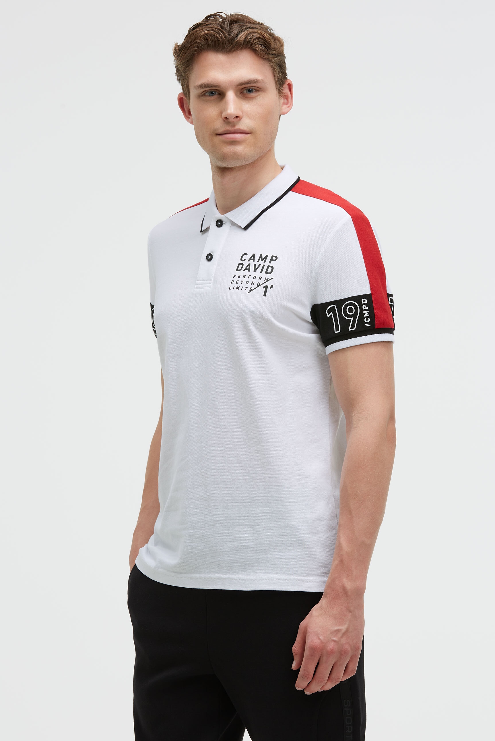 CAMP DAVID Poloshirt, mit Baumwolle günstig online kaufen