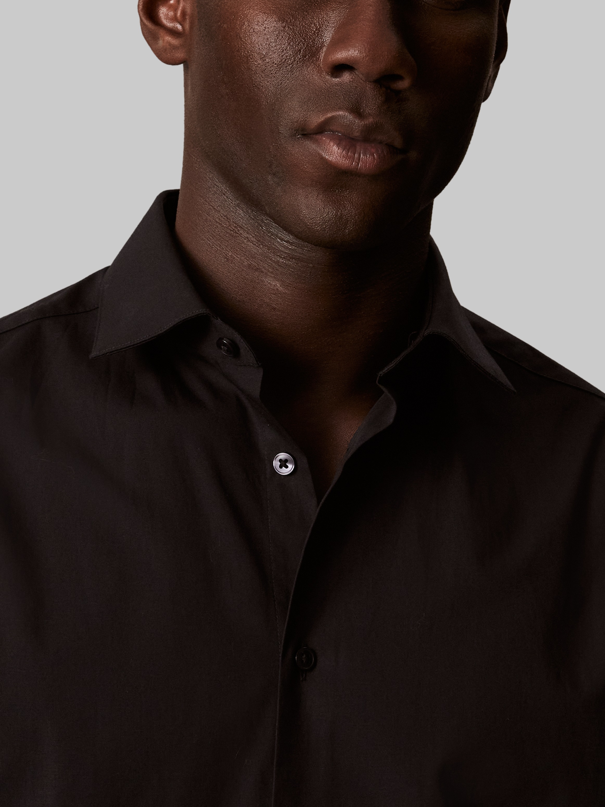 Calvin Klein Businesshemd »REG ESNTL POPLIN STR SLD« Regular fit, mit Rundhalsausschnitt