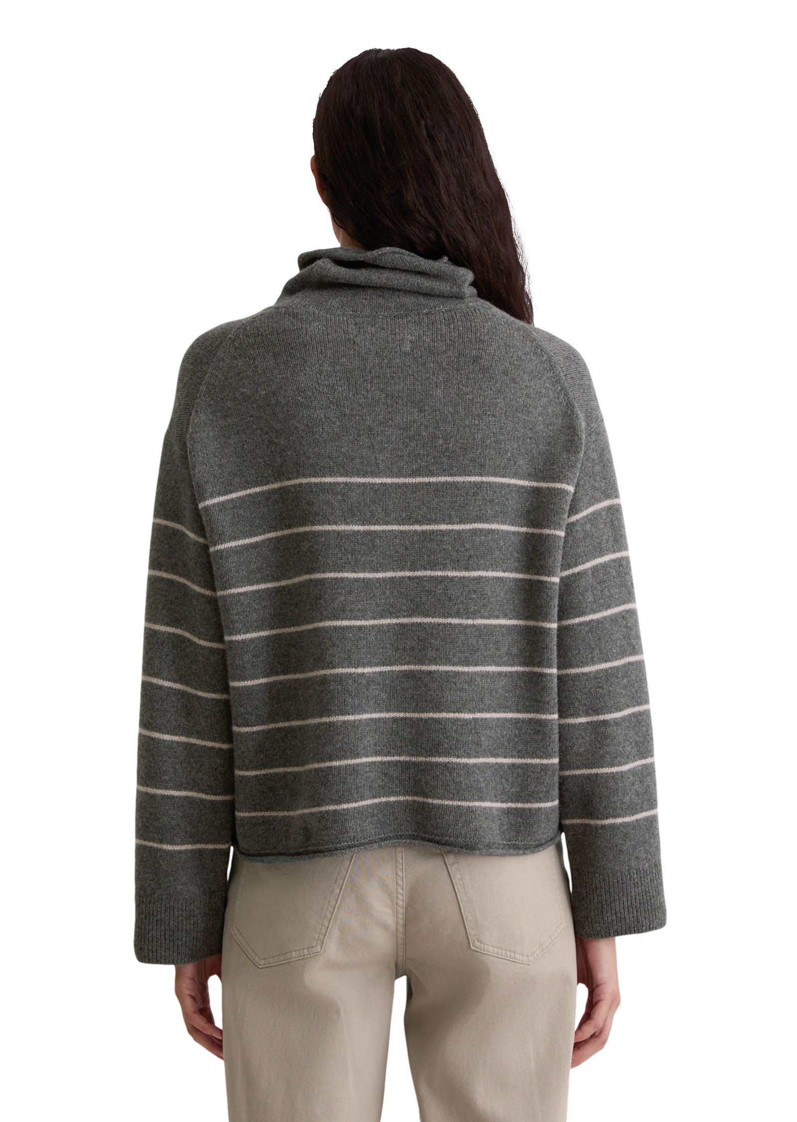 Marc O'Polo Strickpullover »aus softem Merinowolle-Mix«