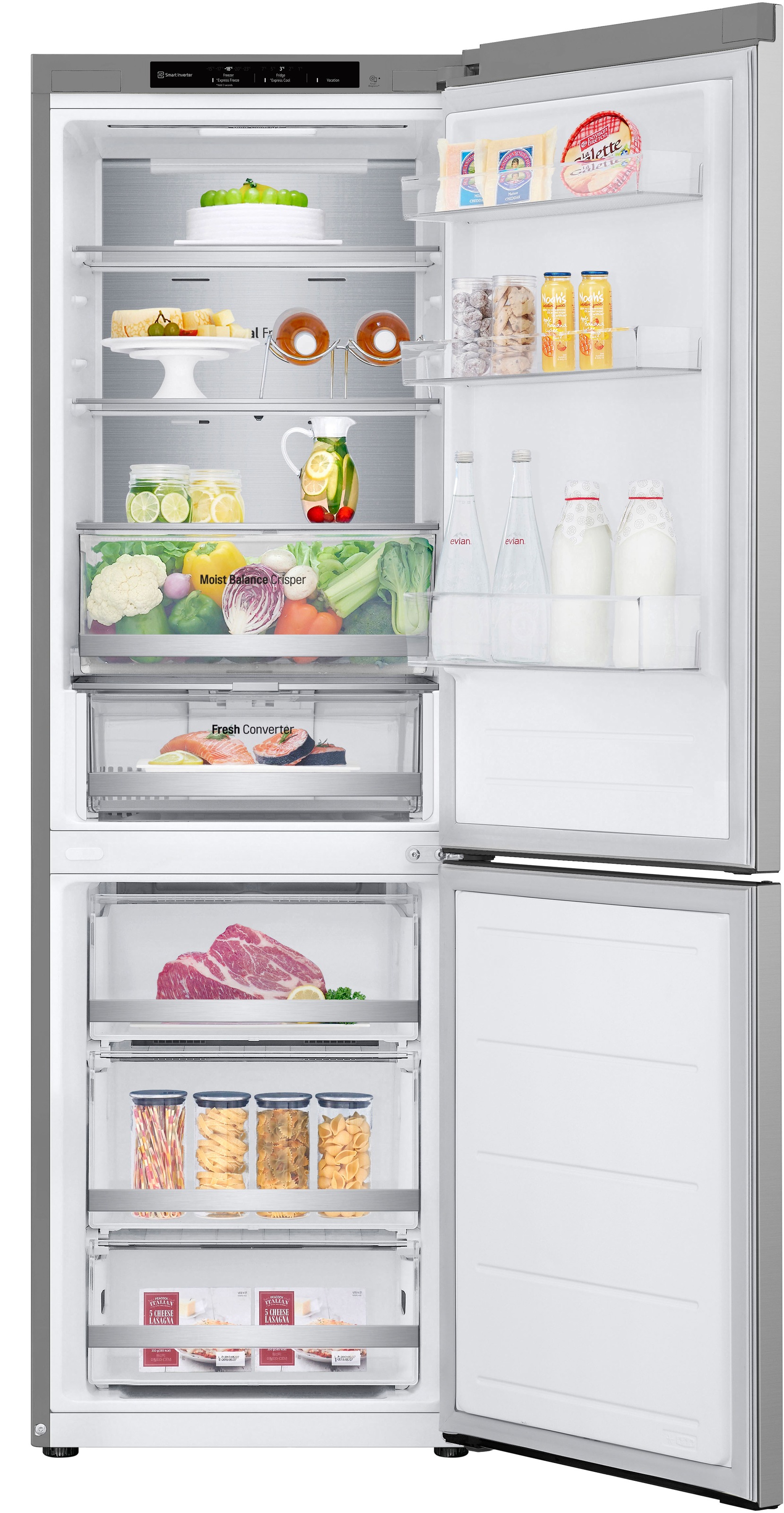 LG Kühl-/Gefrierkombination Serie 5 "GBV5140APY" 186 hoch 59,5 breit günstig online kaufen