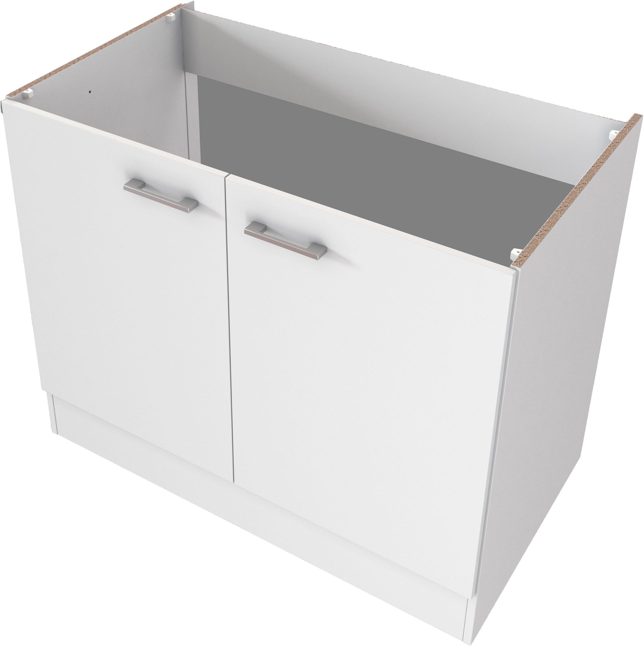 Flex-Well Mehrzweckschrank-Set »L-210-1618-000-Lucca«, (Komplett-Set), Gesamtbreite 210 cm, inkl. Einbauspüle