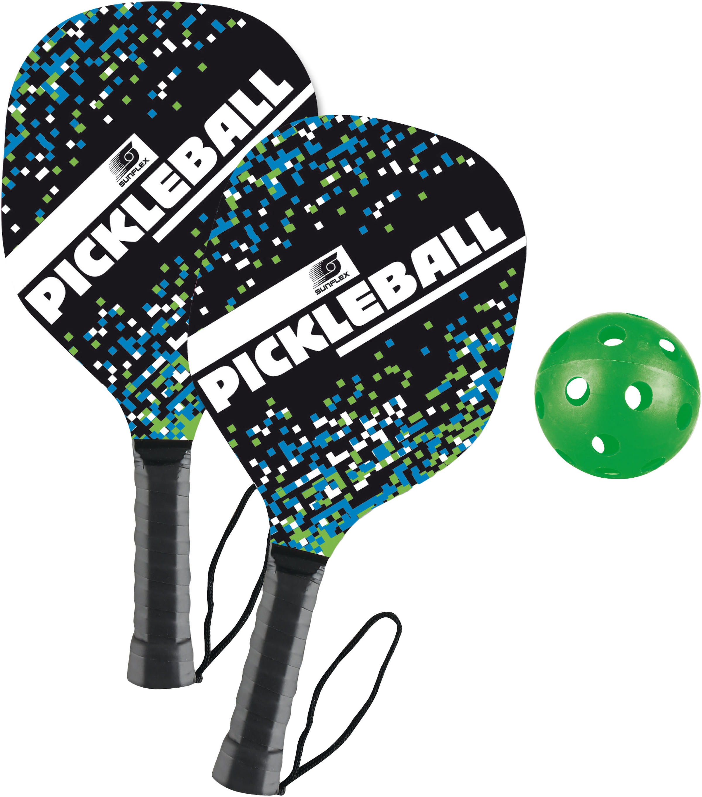 Sunflex Pickleballschläger "Pickleball-Set für Outdoor, Racket Bat", (Set)