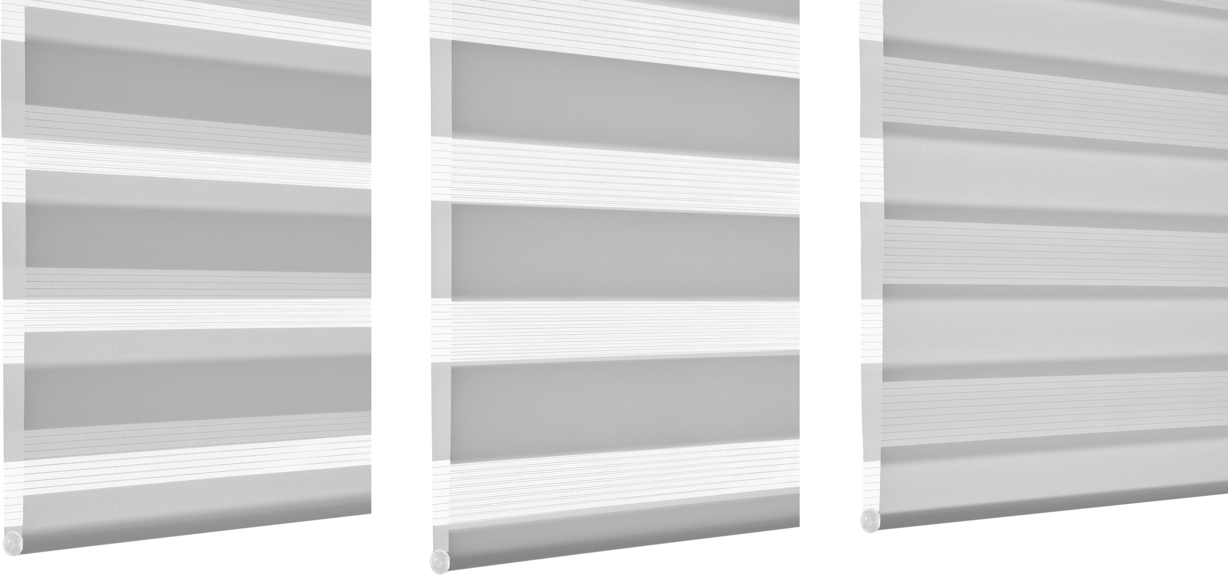 my home Doppelrollo »Duo Klemmrollo«, Lichtschutz, Sichtschutz, ohne Bohren, freihängend, vormontiert auf Montageschiene