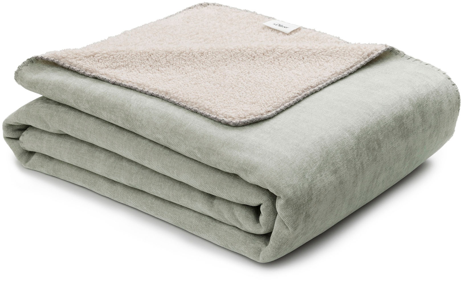 s.Oliver Wohndecke »s.Oliver Lounge Decke« trendige Doubleface-Optik