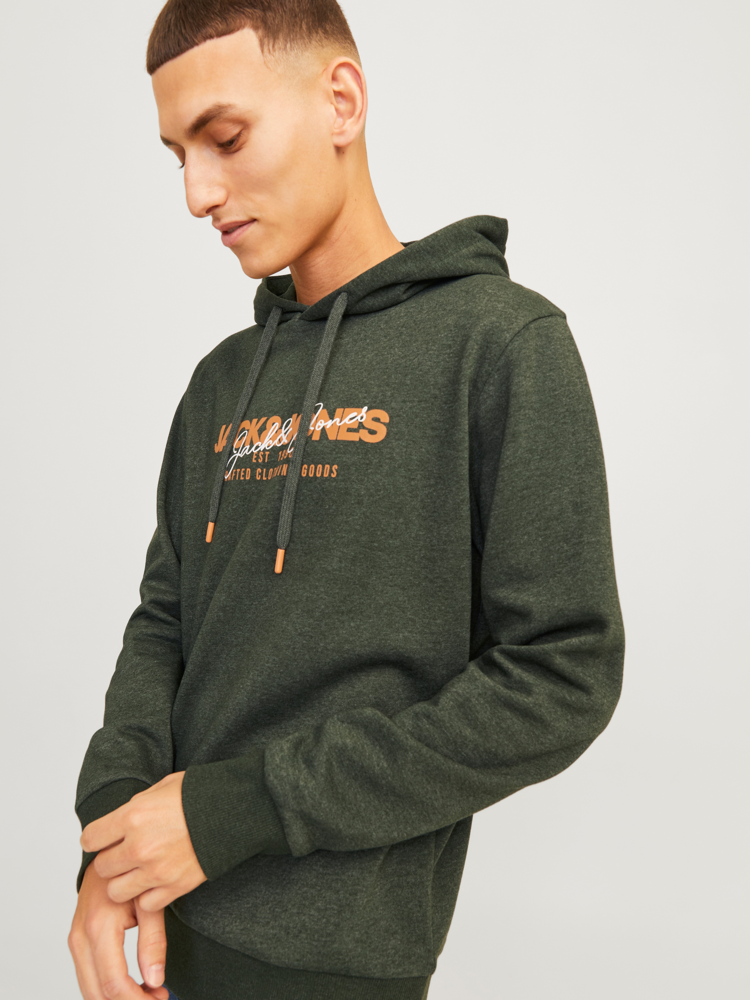 Jack & Jones Kapuzensweatshirt »JJALVIS SWEAT HOOD«