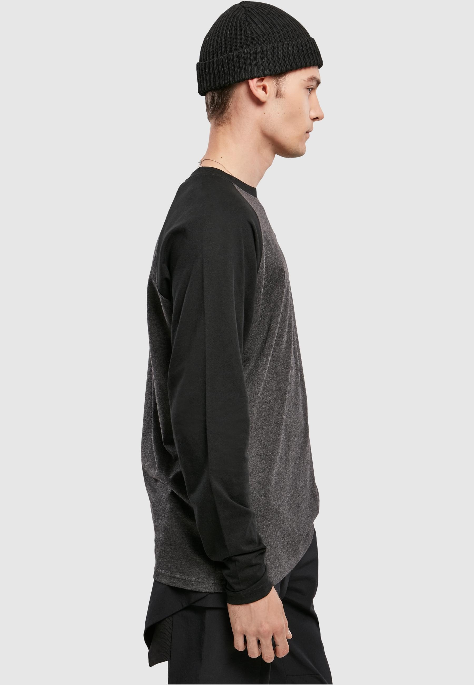 URBAN CLASSICS Longsleeve »Urban Classics Herren Raglan Contrast LS«, (1 tlg.)