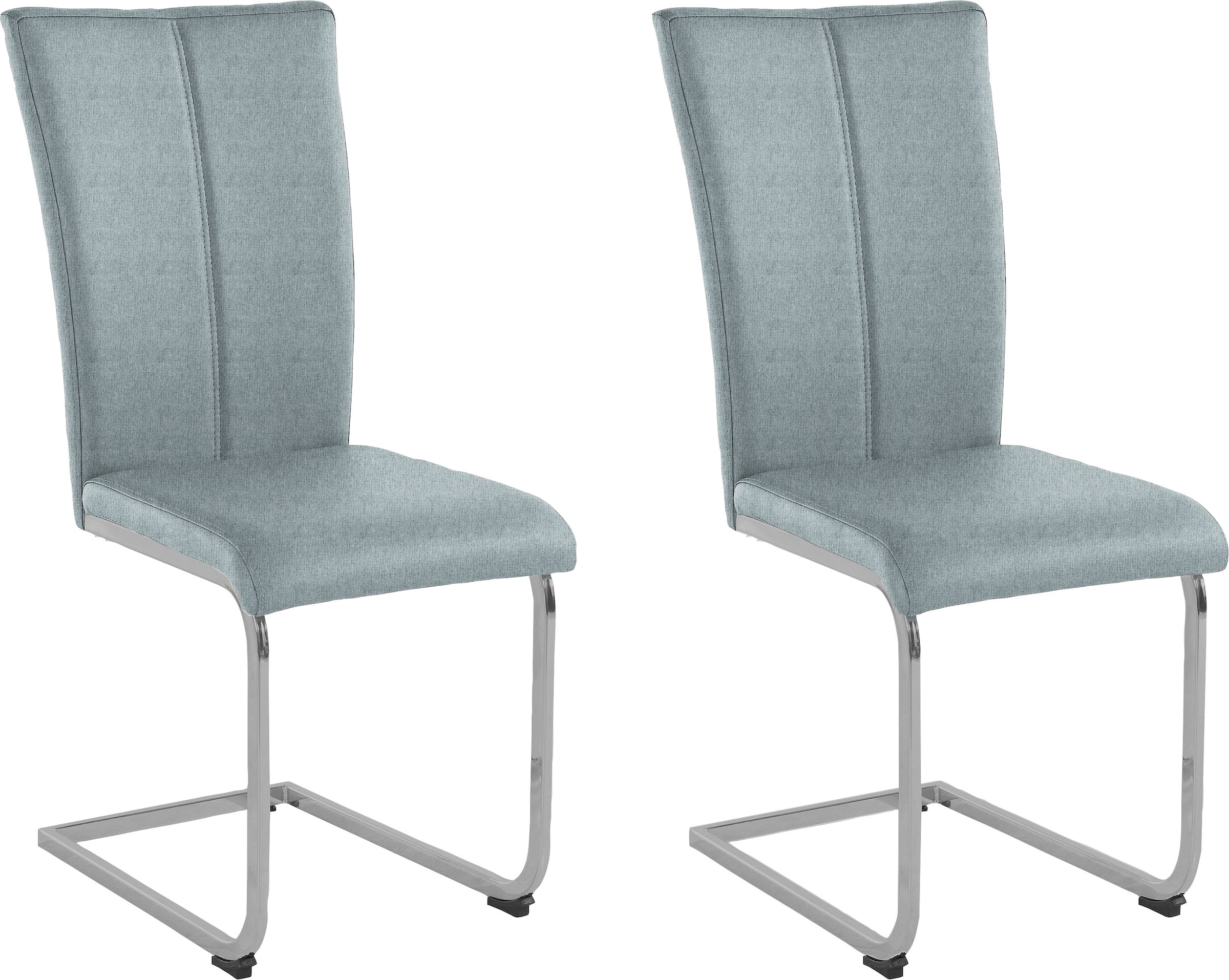 Home affaire Freischwinger "Alex" (Set) 2 Stk. Struktur 2 Stuhl belastbar b günstig online kaufen