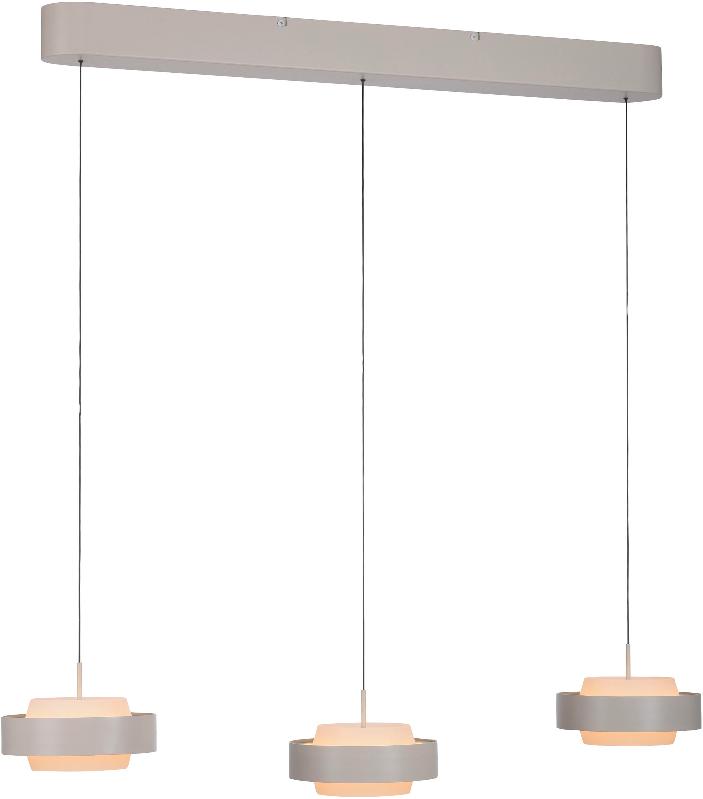 SCHÖNER WOHNEN-Kollektion LED Pendelleuchte »ELMO« LED-Board 1 Stk. Warmweiß SCHÖNER WOHNEN Kollektion, Comfort Lift, Dimmfähig per Tronicdimmer