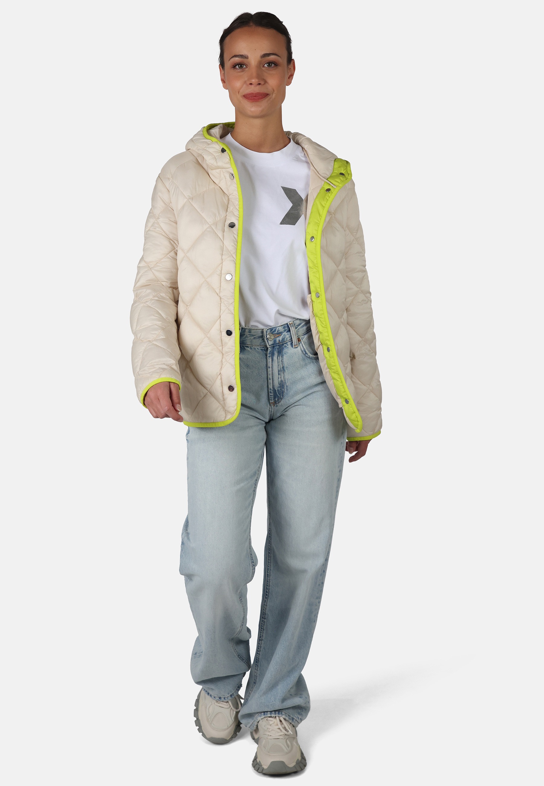 Fuchs Schmitt Steppjacke "Steppjacke Mit Knopfleiste, Nahttaschen, Diamants günstig online kaufen