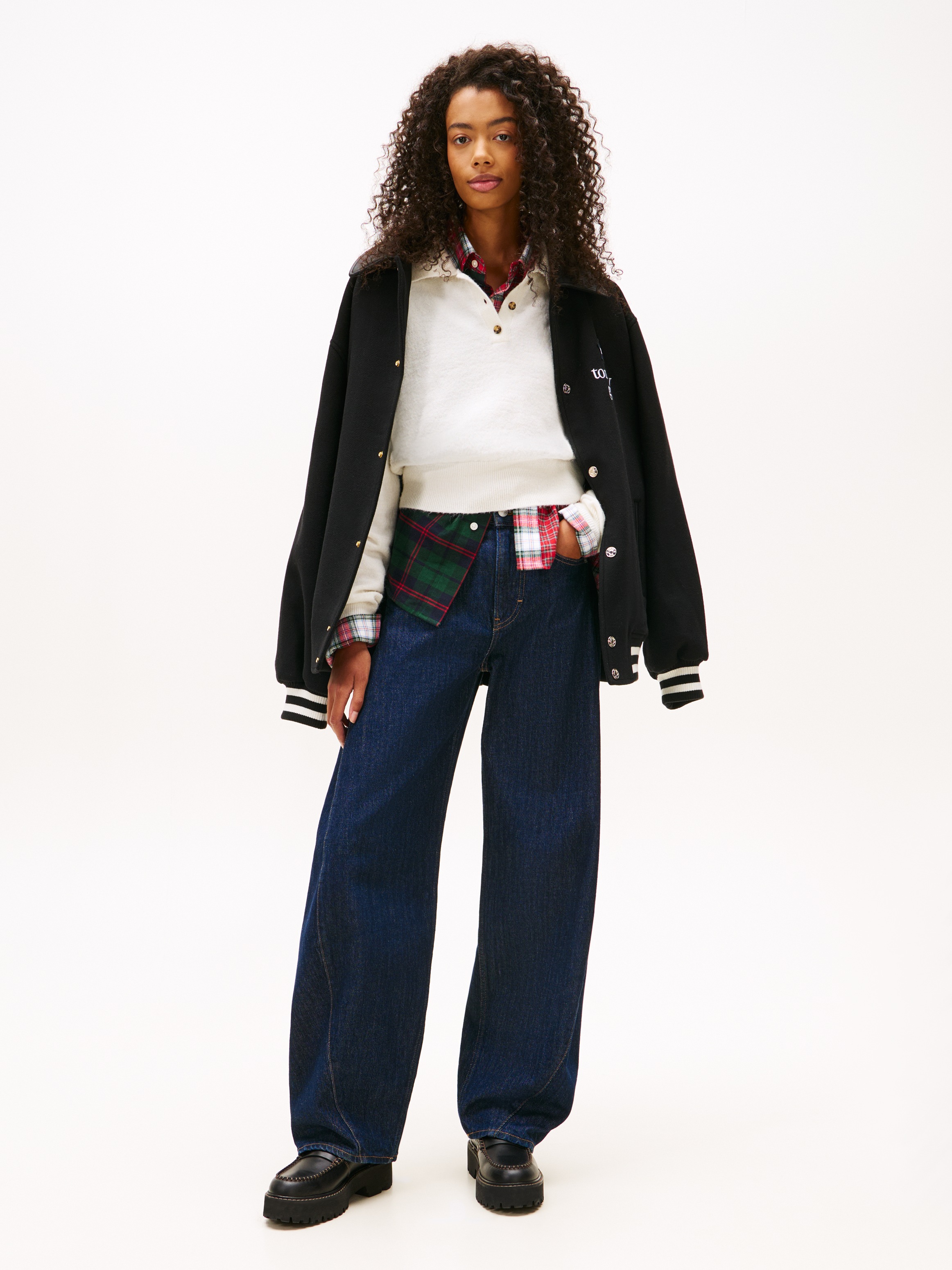 Thumbnail - Tommy Jeans Tapered-fit-Jeans "ELLA MID BARREL DI4156"