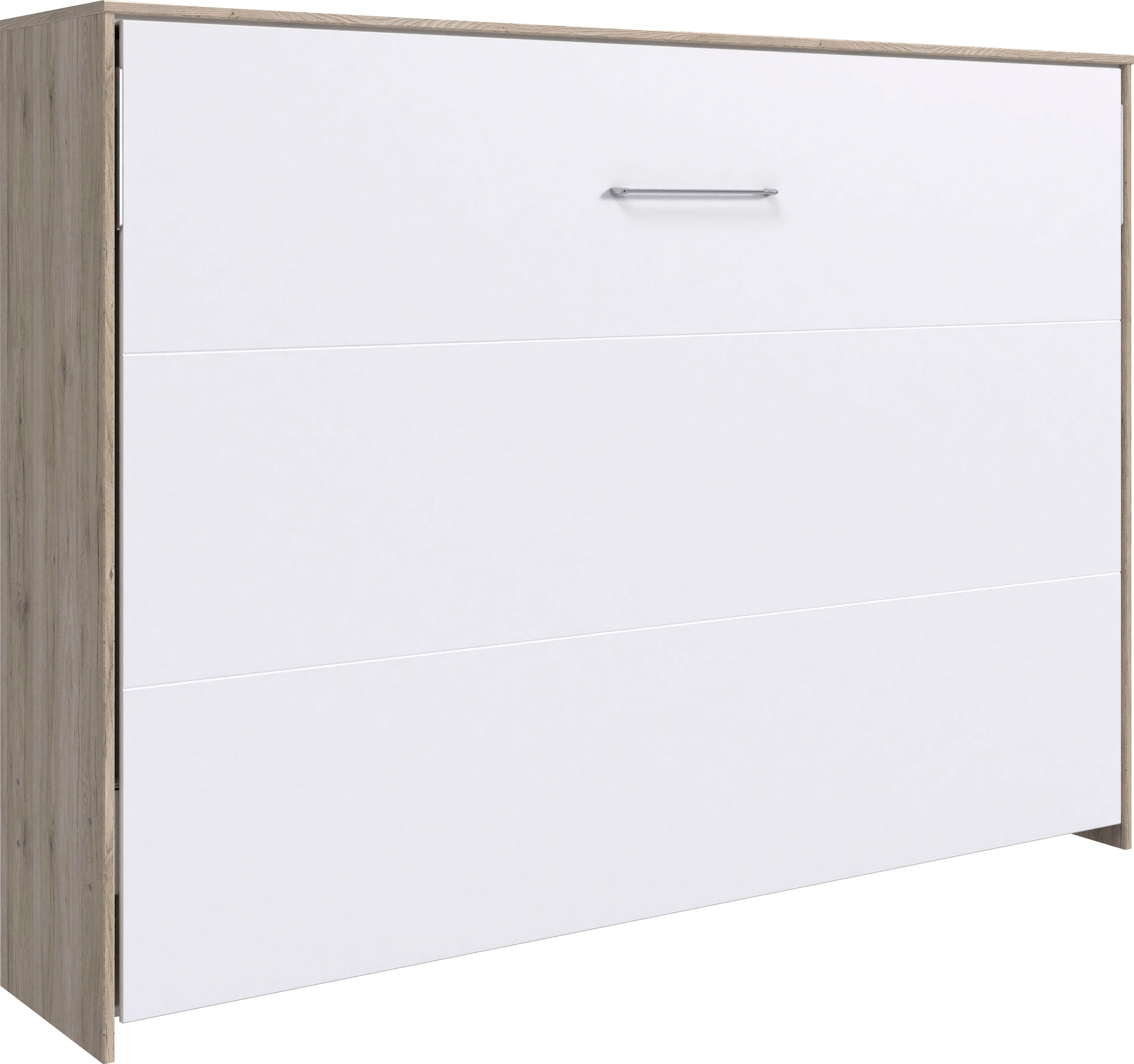 Wimex Schrankbett »Juist Schrankklappbett Gästebett«, horizontal klappbar, 3 Liegeflächen, mit Lattenrost, Made in Germany