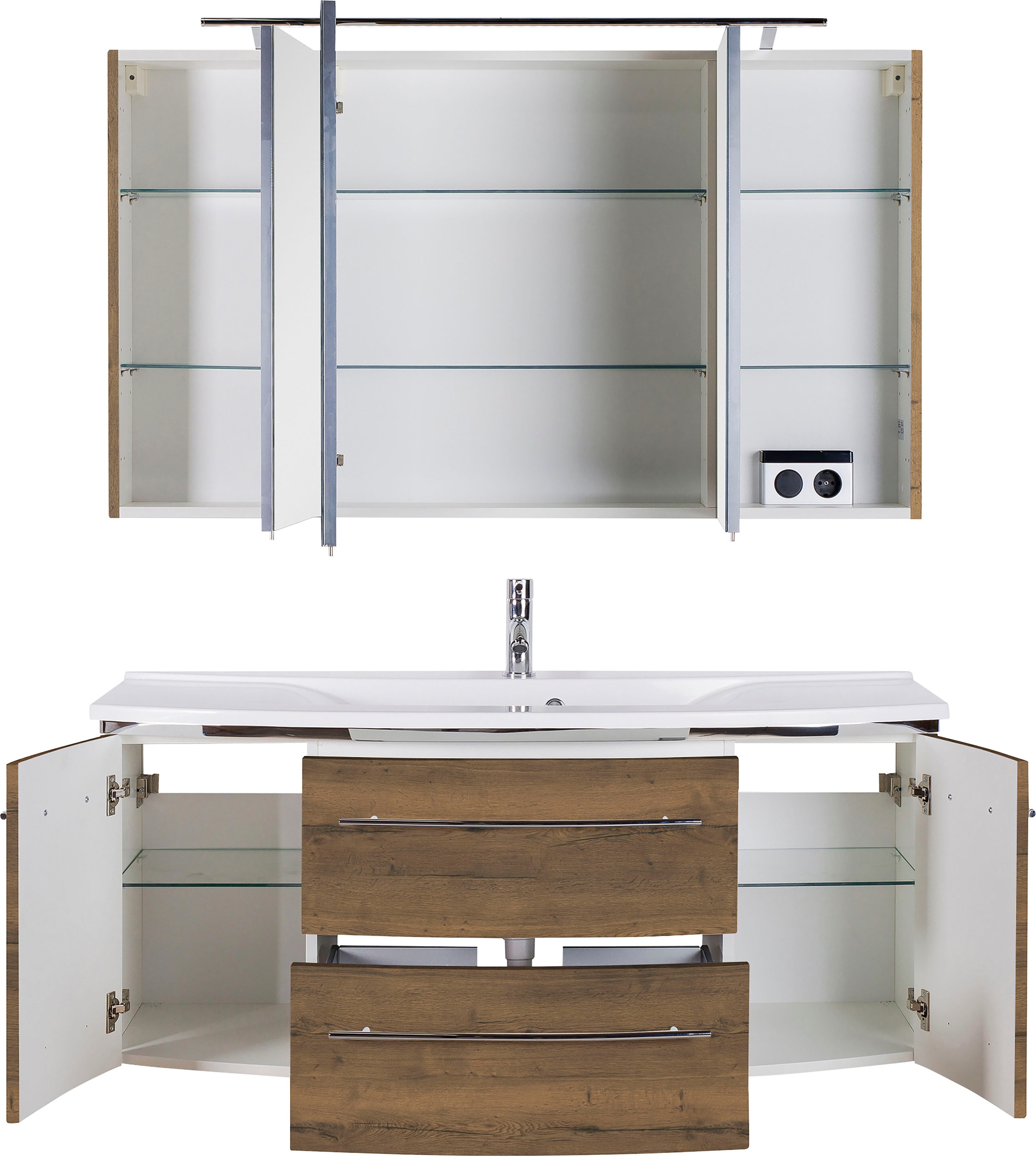 Thumbnail - Saphir Badmöbel-Set "3040" 2 Stk. tlg.