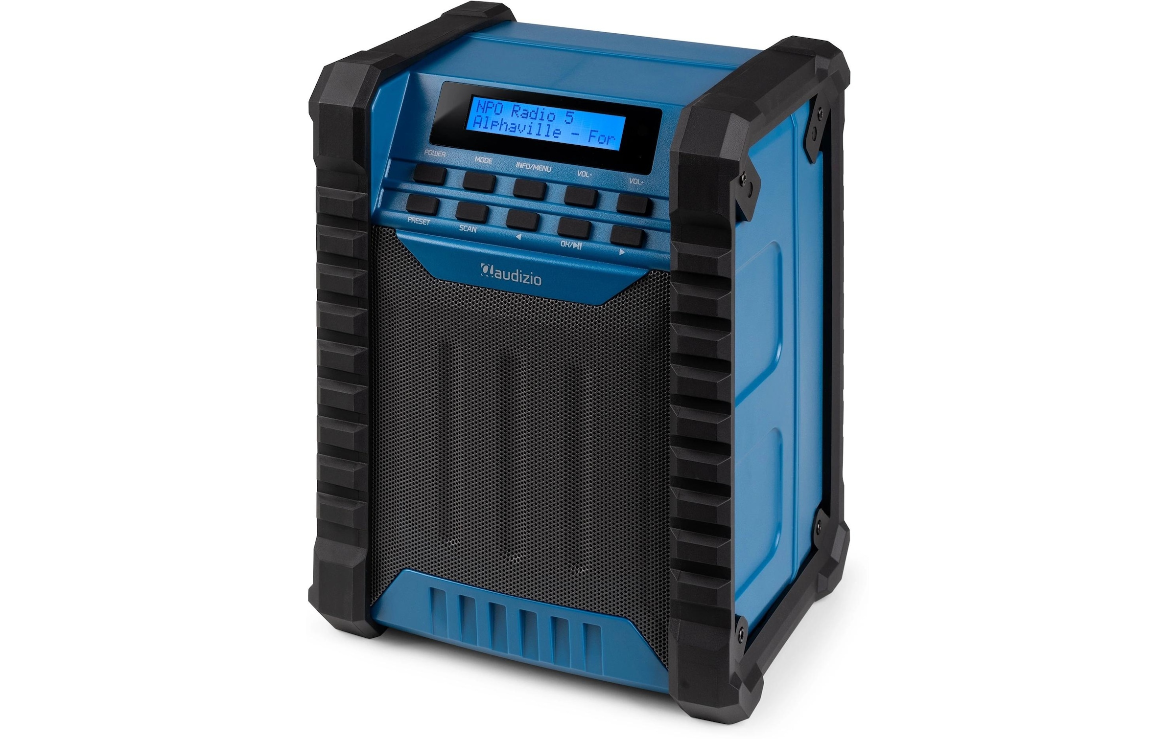 AUDIZIO Baustellenradio »Temi« ( Digitalradio (DAB+) | FM-Tuner )