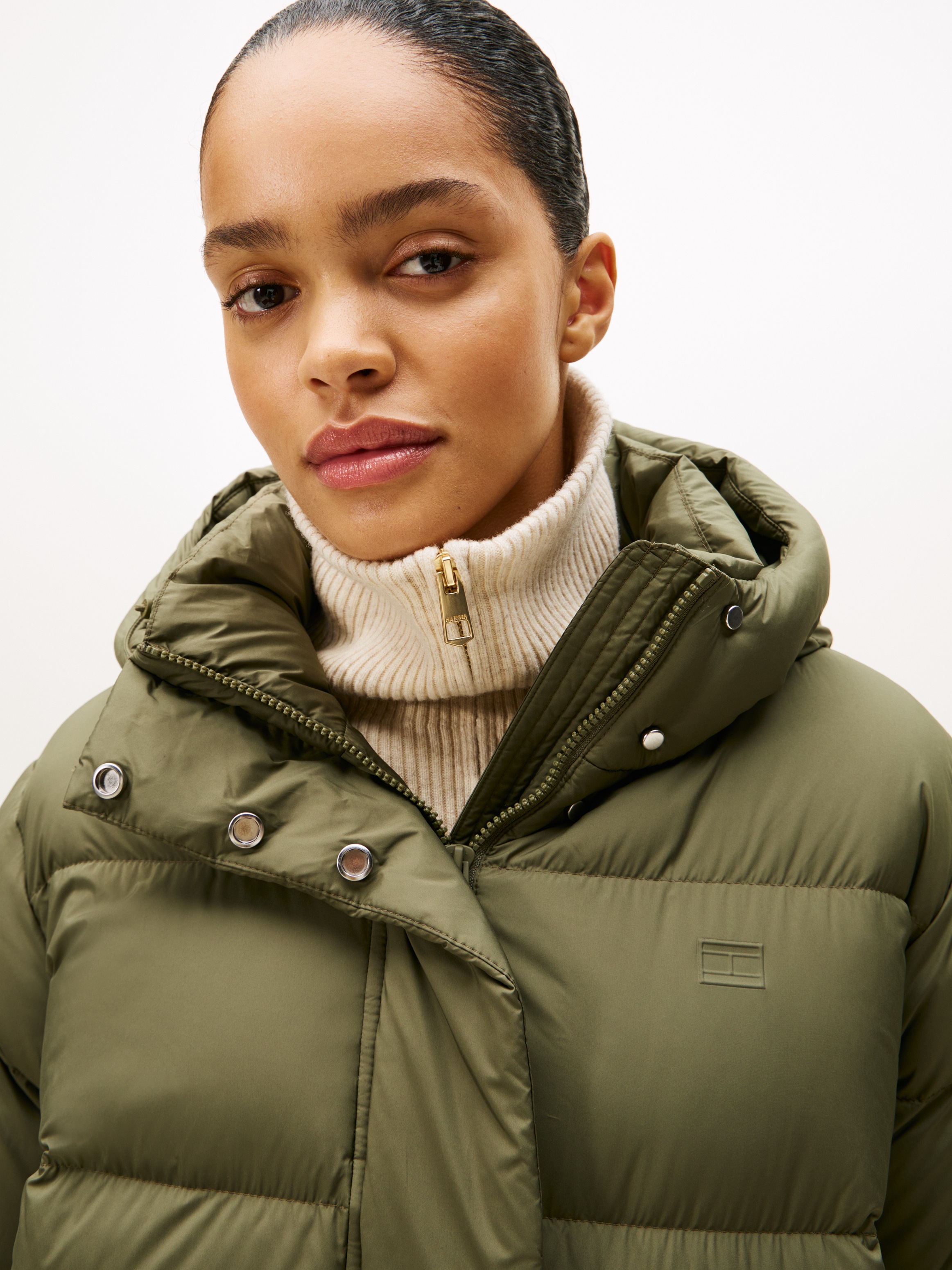 Tommy Hilfiger Steppjacke "MODERN DOWN REG JACKET" mit Kapuze günstig online kaufen