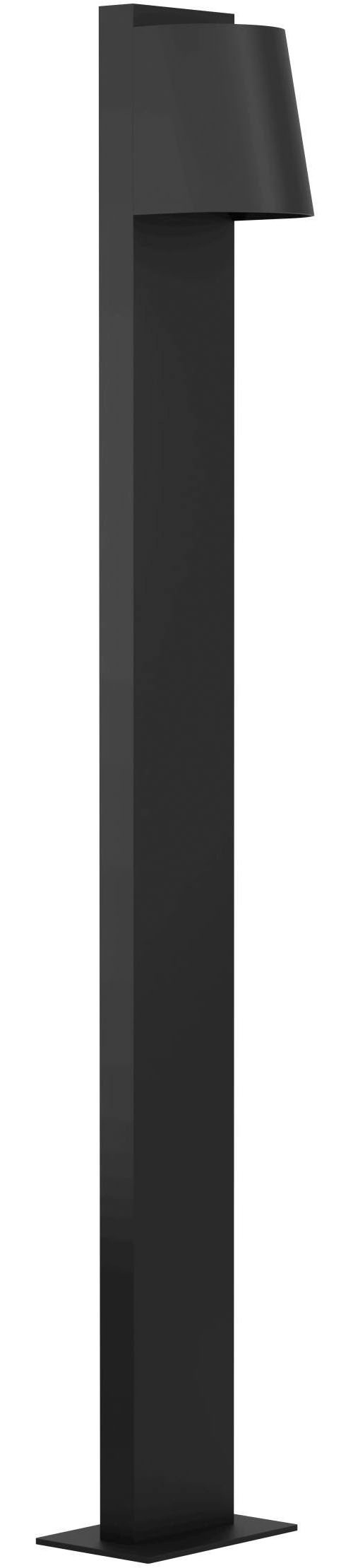 Sockelleuchte EGLO, B:12,5cm H:100cm L:10cm, schwarz, Leuchten, "Stagnone Stehlampe, Sockellampe, Metall, Wegeleuchte, GU10, IP54", Stehleuchte - L10