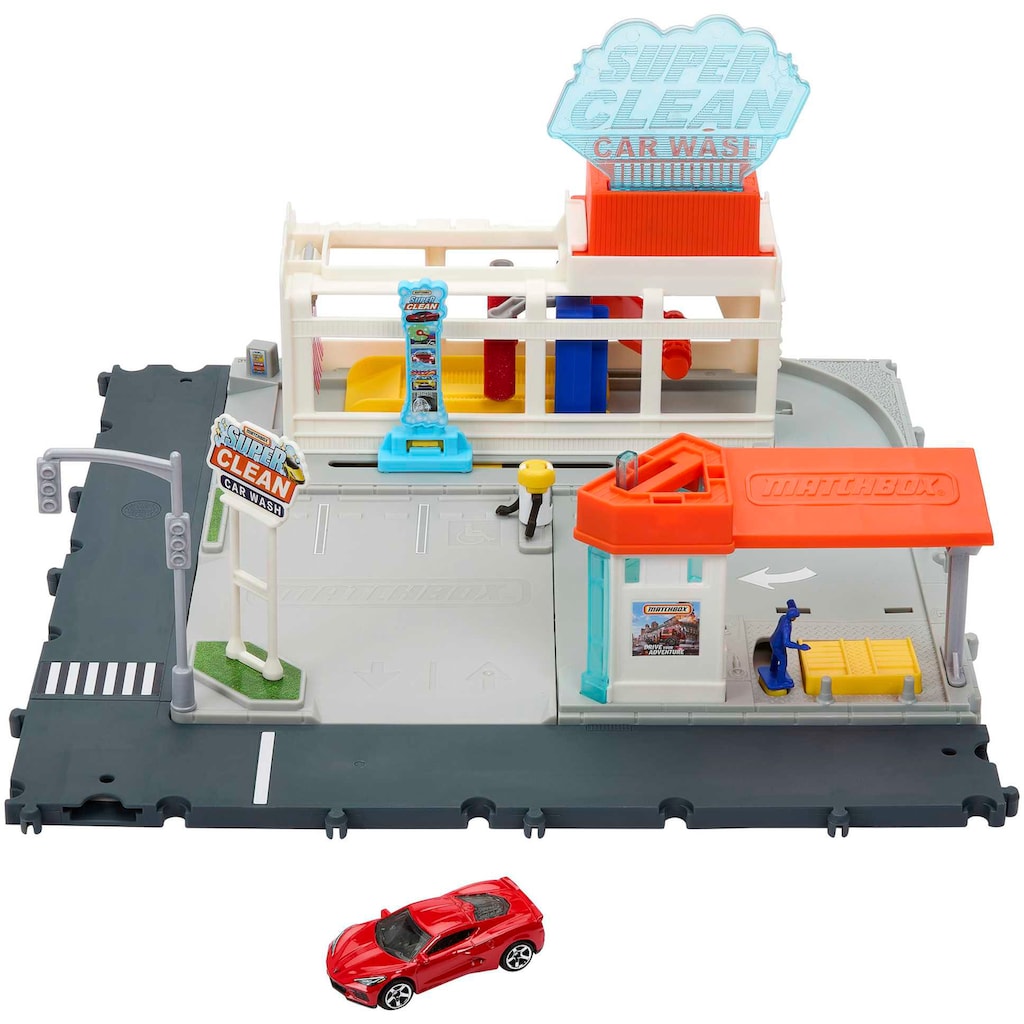 MATCHBOX Spielwelt »Matchbox, Super Clean Autowaschanlage«