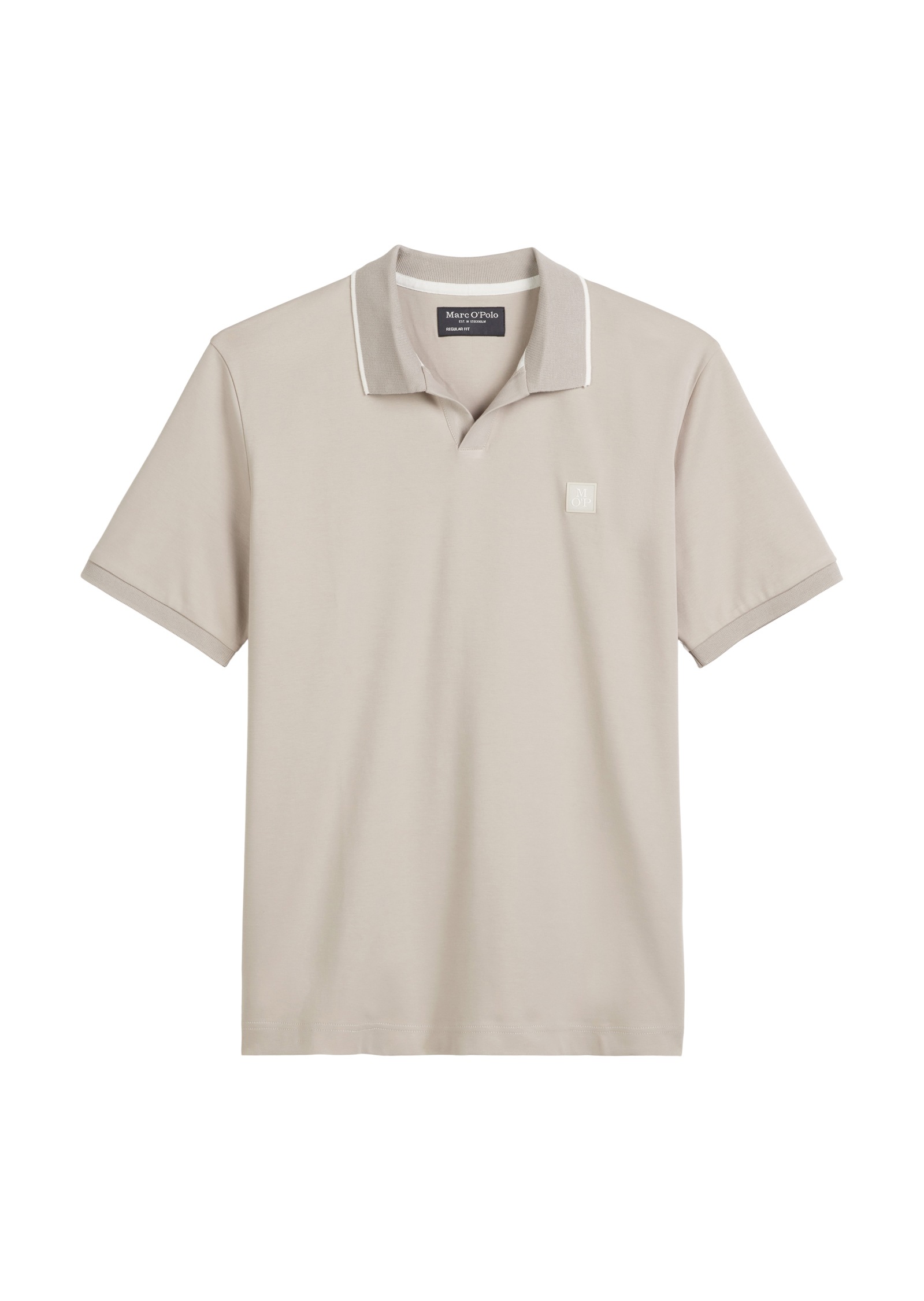 Marc OPolo Poloshirt regular fit, kontrastfarbene Streifen am Kragen günstig online kaufen