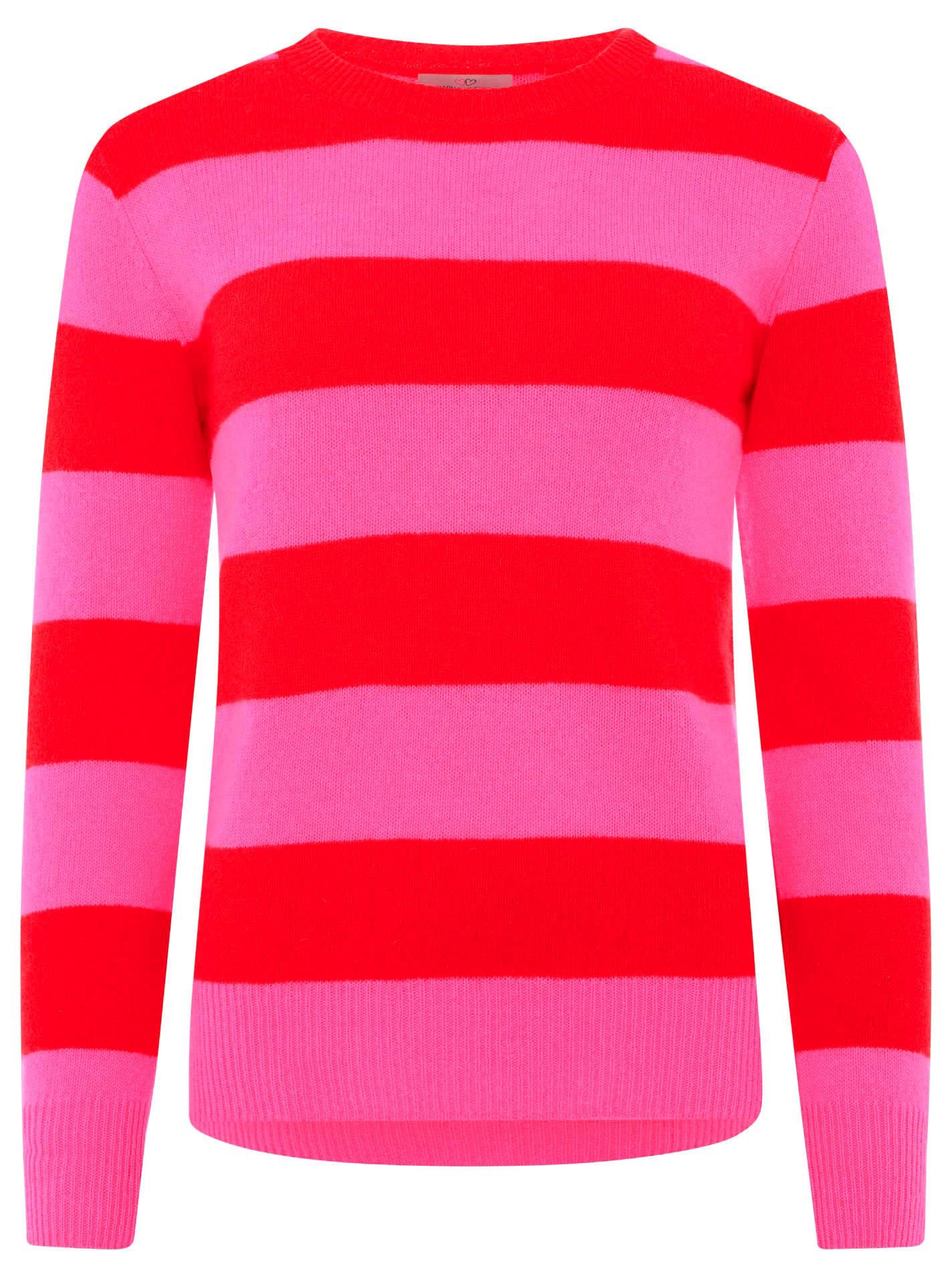 Zwillingsherz Strickpullover Rundhalsausschnitt, langärmelig, Kaschmir, Blo günstig online kaufen