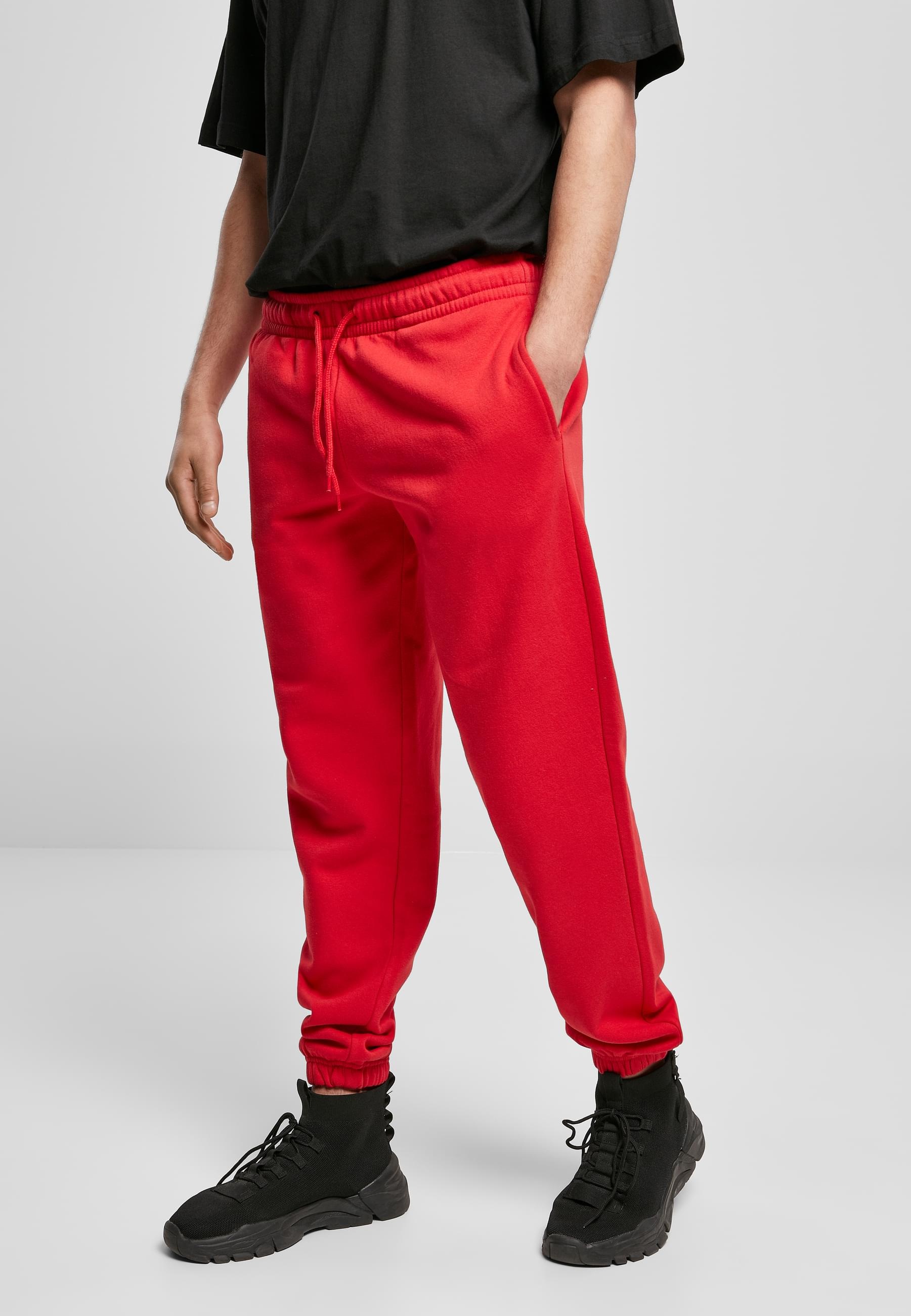 URBAN CLASSICS Stoffhose »Urban Classics Herren Basic Sweatpants 2.0«, (1 tlg.)