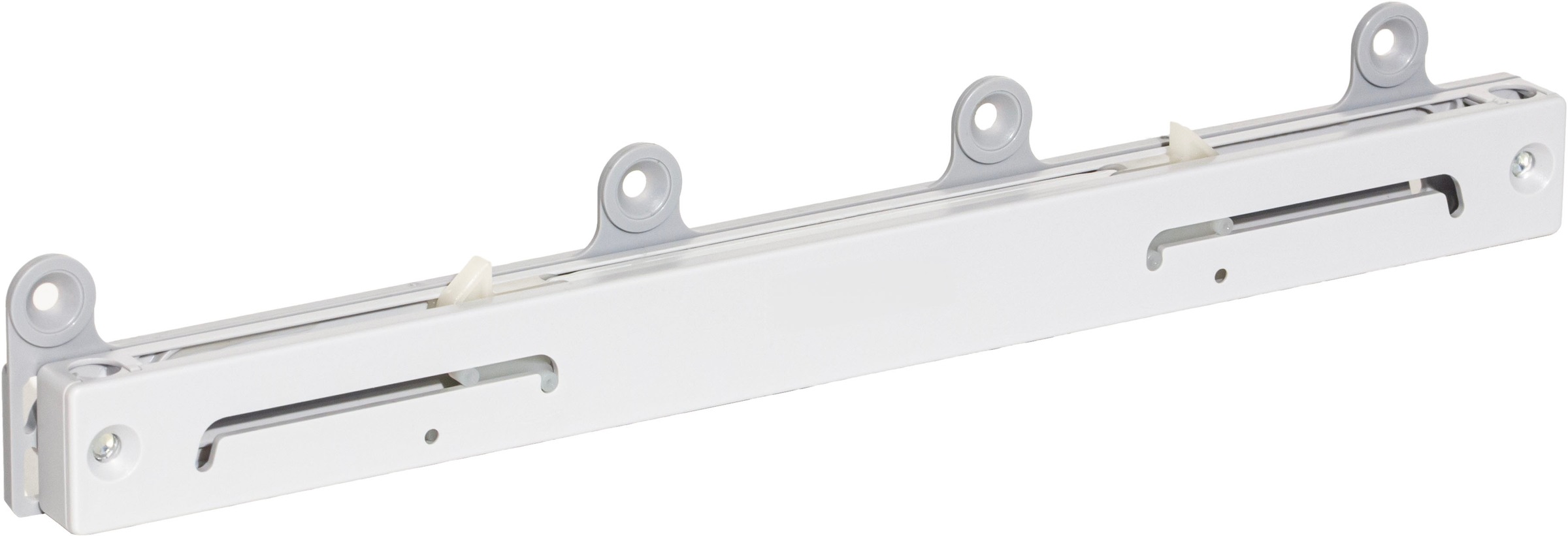 Schwebetürselbsteinzug RAUCH, B:4cm H:1,6cm T:28cm, grau, Kunststoff, Türdämpfer, "Soft-Close Zubehör Kleiderschrank Türdämpfer", für Mitteltür der