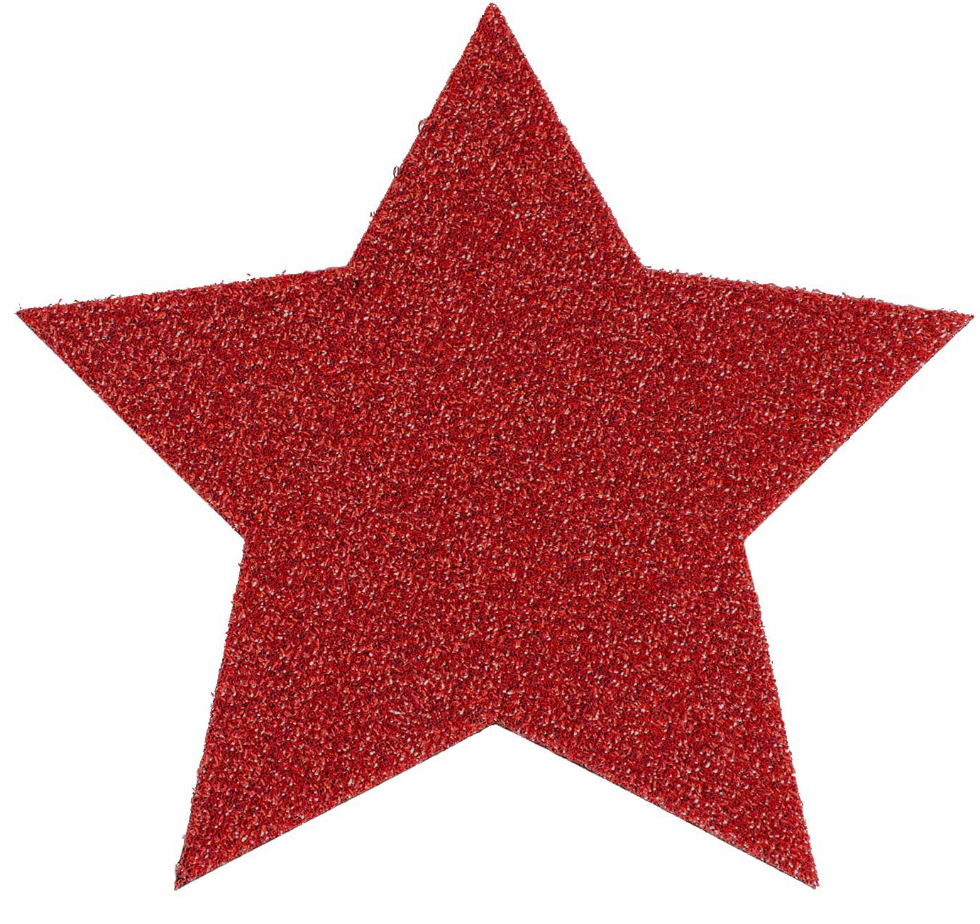 Primaflor-Ideen in Textil Platzset »Stern, Weihnachtsdeko rot«, (Set, 4 St.),  ideal als Untersetzer oder Tischdeko, Größe 16,5 cm auf Rechnung | BAUR