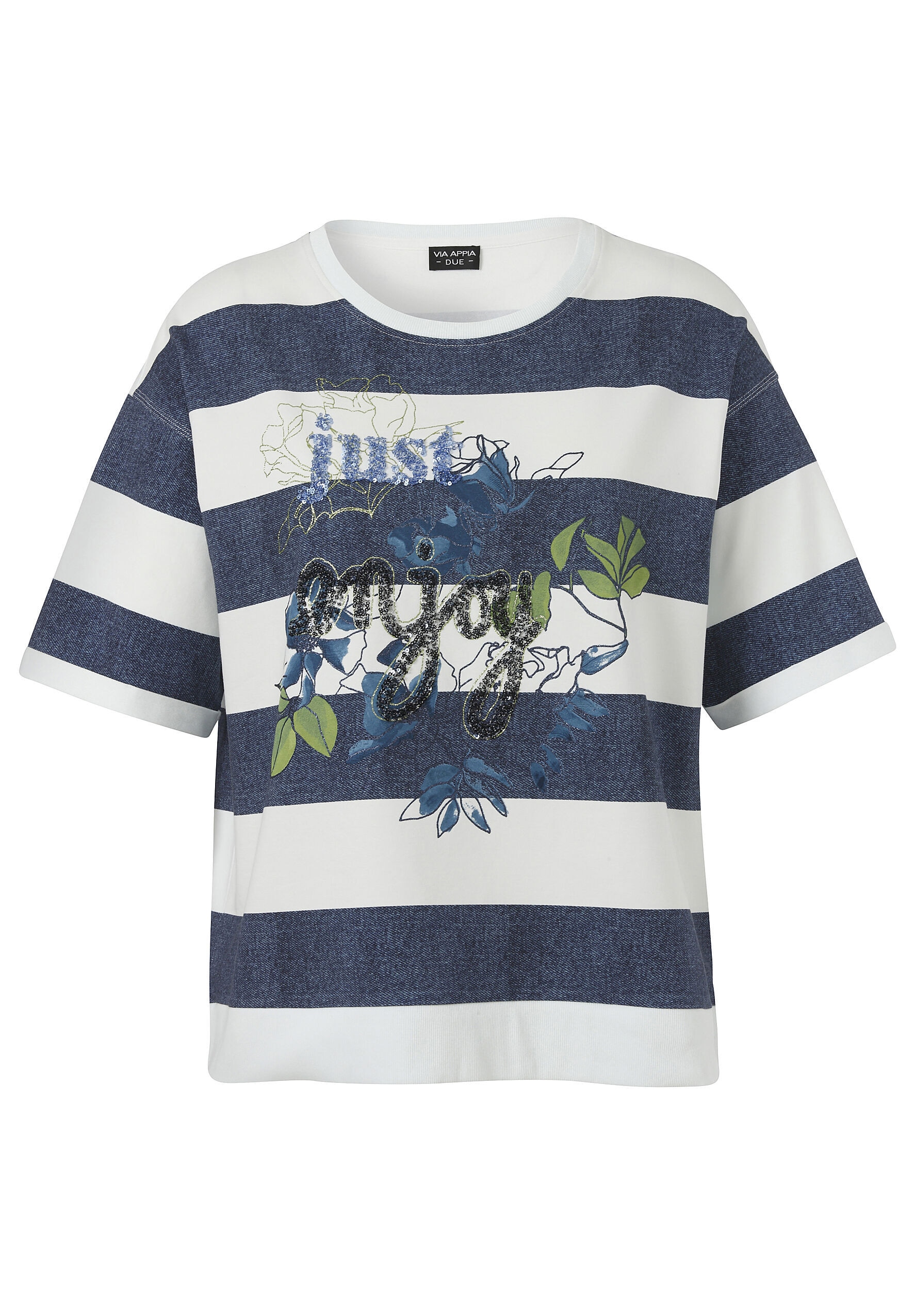 VIA APPIA DUE T-Shirt "VIA APPIA DUE Sweatshirt" Große Größen