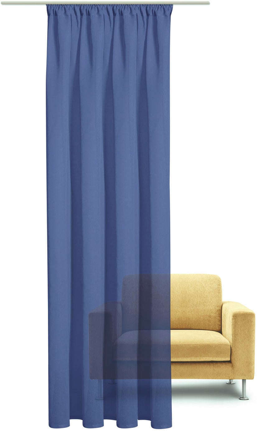 Gerster "Senja" Kräuselband 1 Stk. tlg. Fertigschal uni - nature line günstig online kaufen