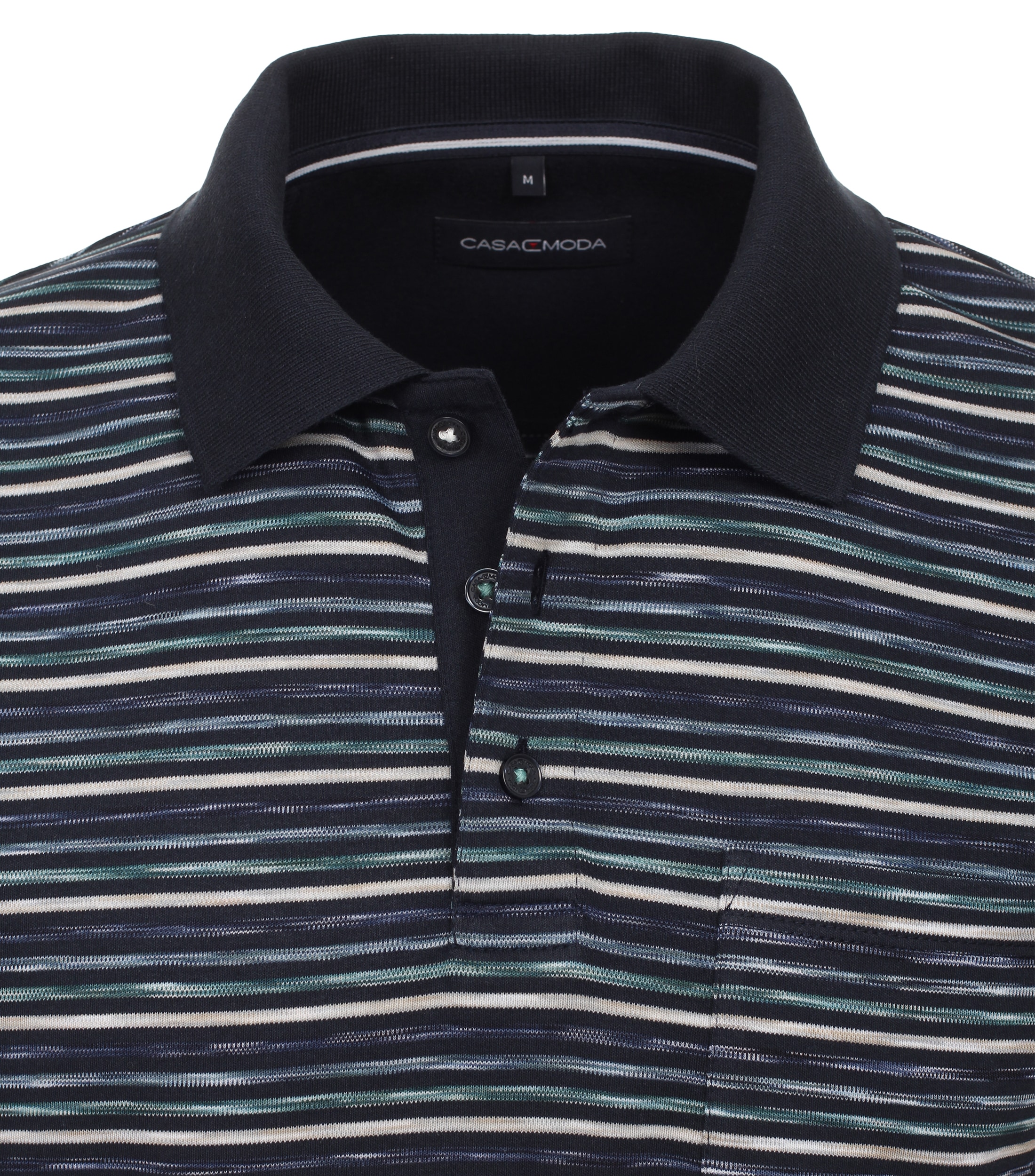 CASAMODA Poloshirt »CASAMODA Polo-Shirt gestreift«