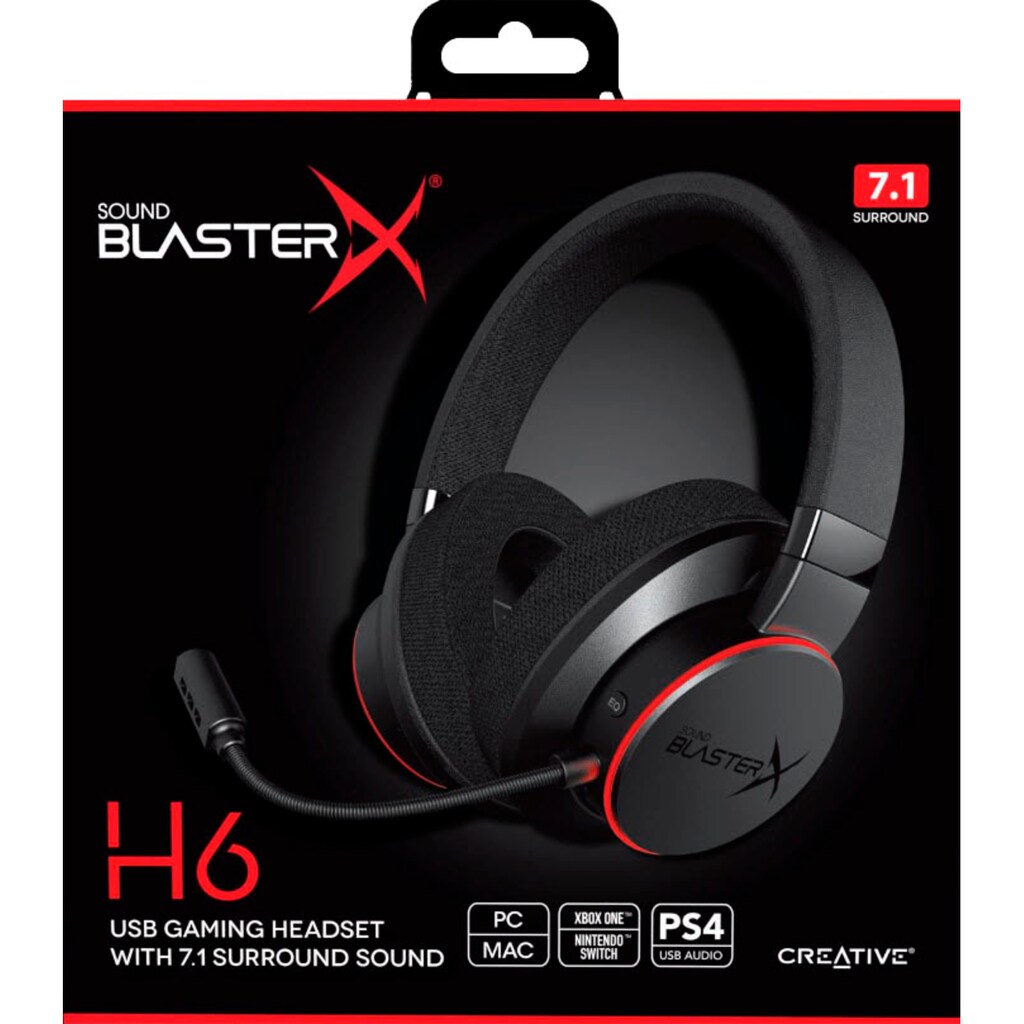 Creative Gaming-Headset »Sound BlasterX H6«