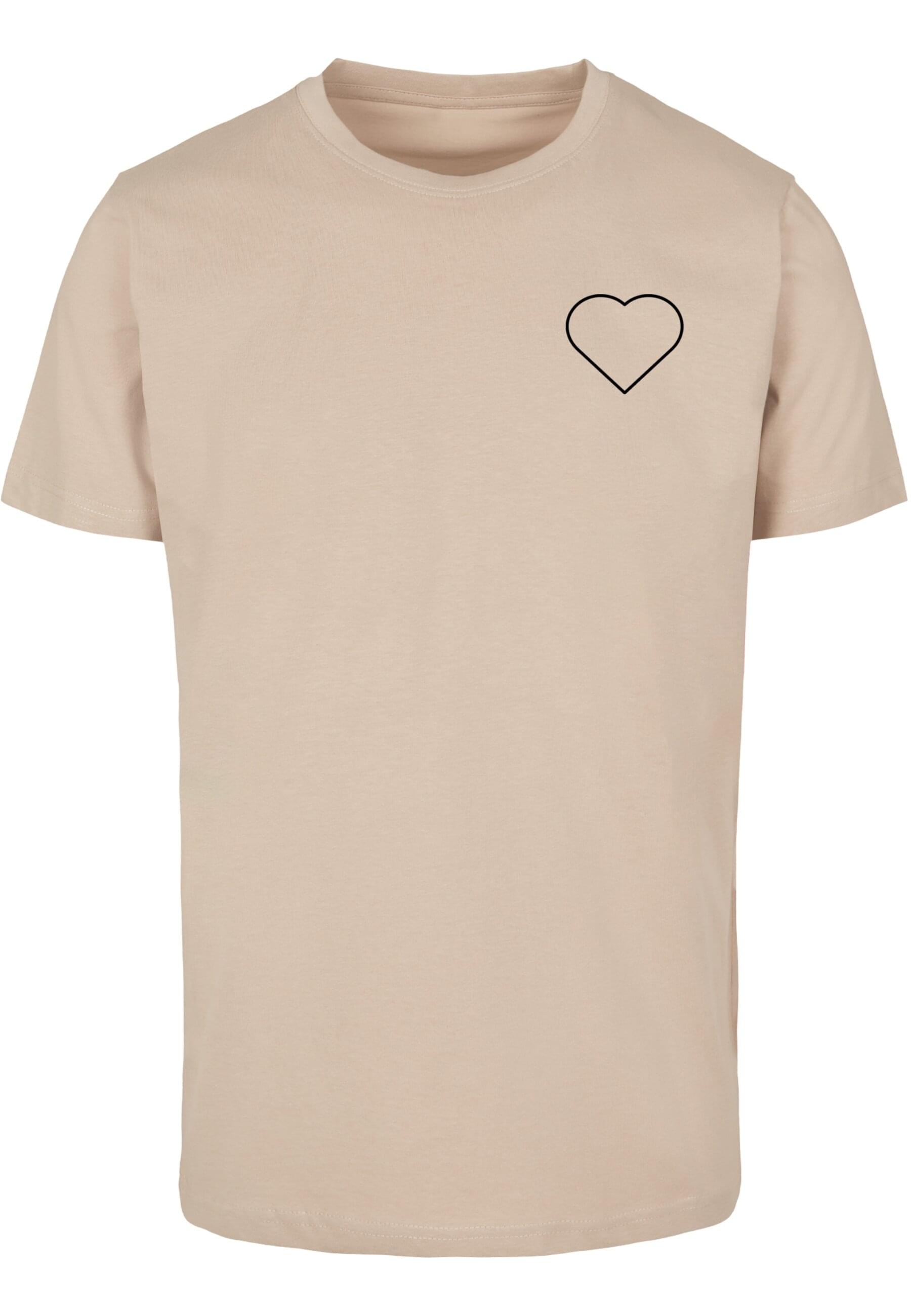Merchcode T-Shirt "Merchcode MHSS Herz Schwarz 2 T-Shirt" 1 Stk. tlg. günstig online kaufen