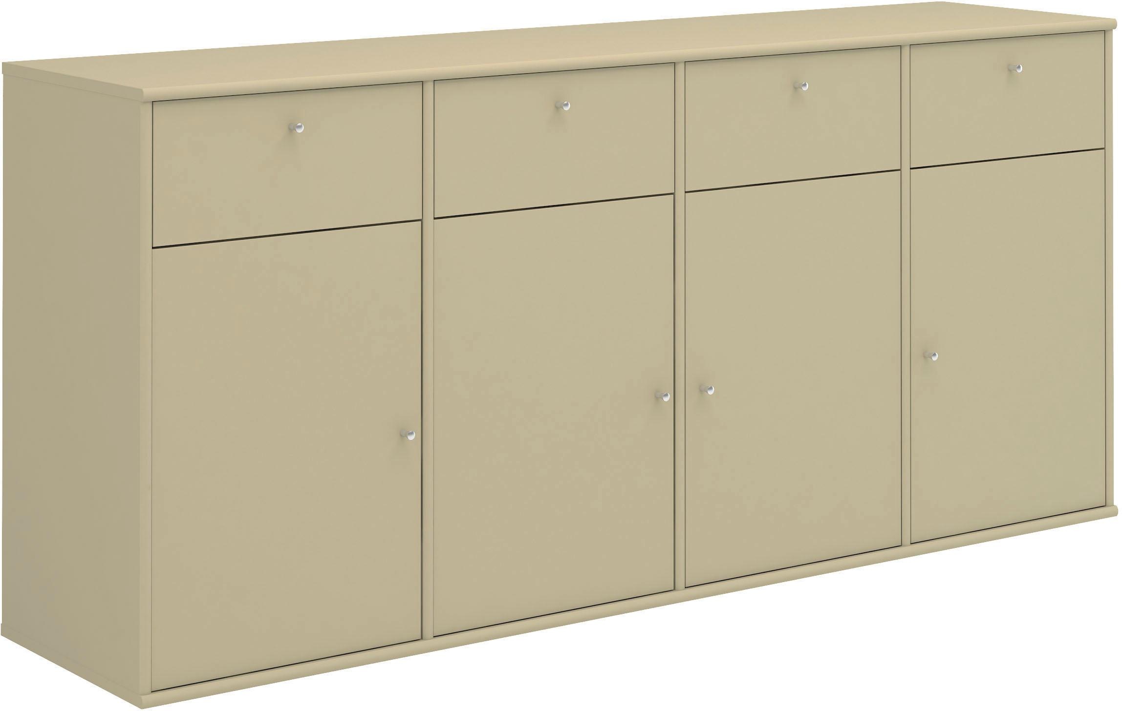 Hammel Furniture Sideboard »Mistral, Hochwertig Schrank, hängend/stehend montierbar«, mit Türen und Schubladen, B: 177 cm, anpassungsbar Designmöbel