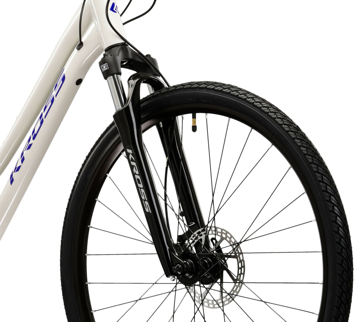 Kross Crossrad »KROSS Crossrad Damen 28" Evado 4.0 grau 16 Gänge« 16 Gang Shimano ACERA M3020 Schaltwerk Kettenschaltung