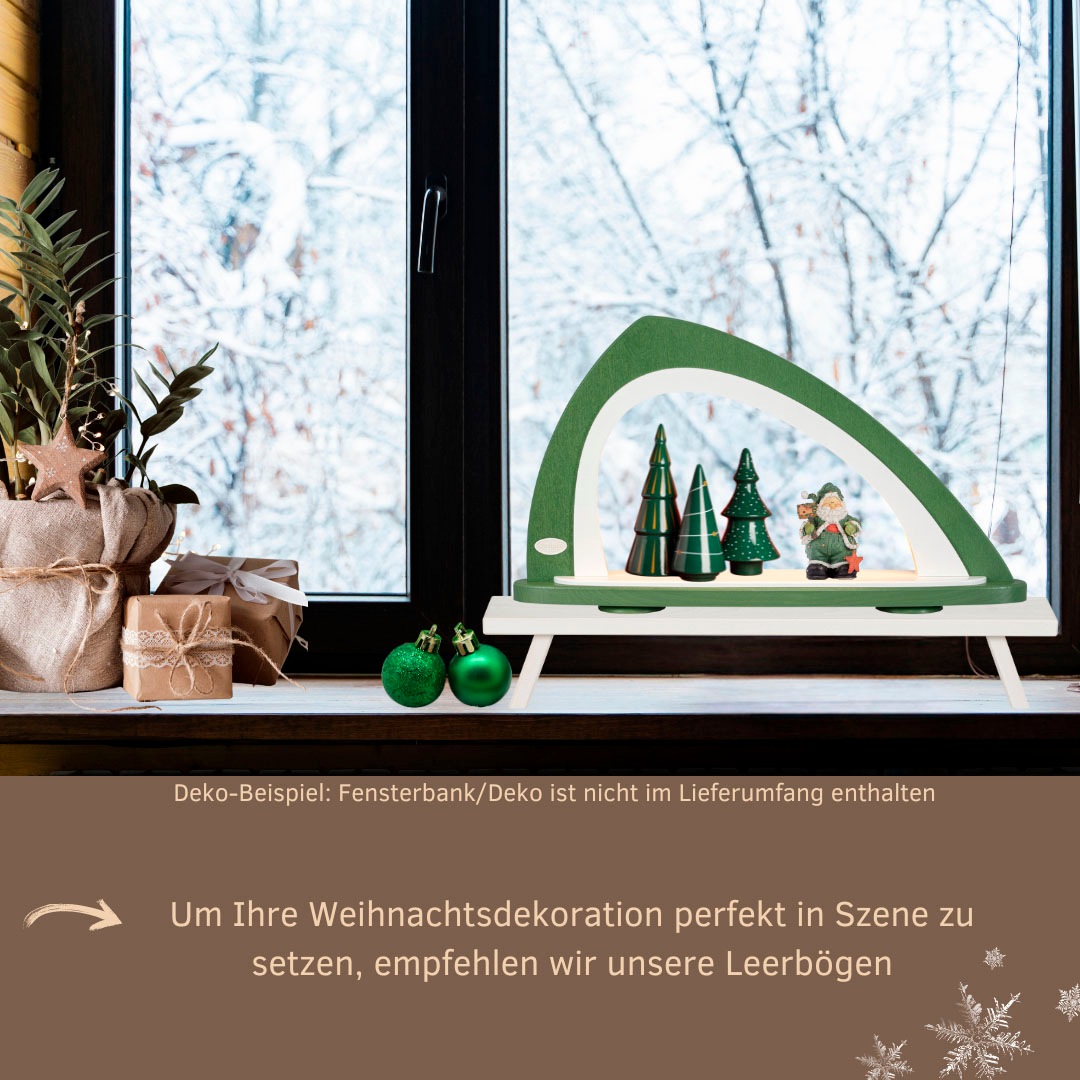 Weigla LED Schwibbogen »Weihnachtsdeko«, Leerbogen zum Selbstbestücken, asymmetrisch