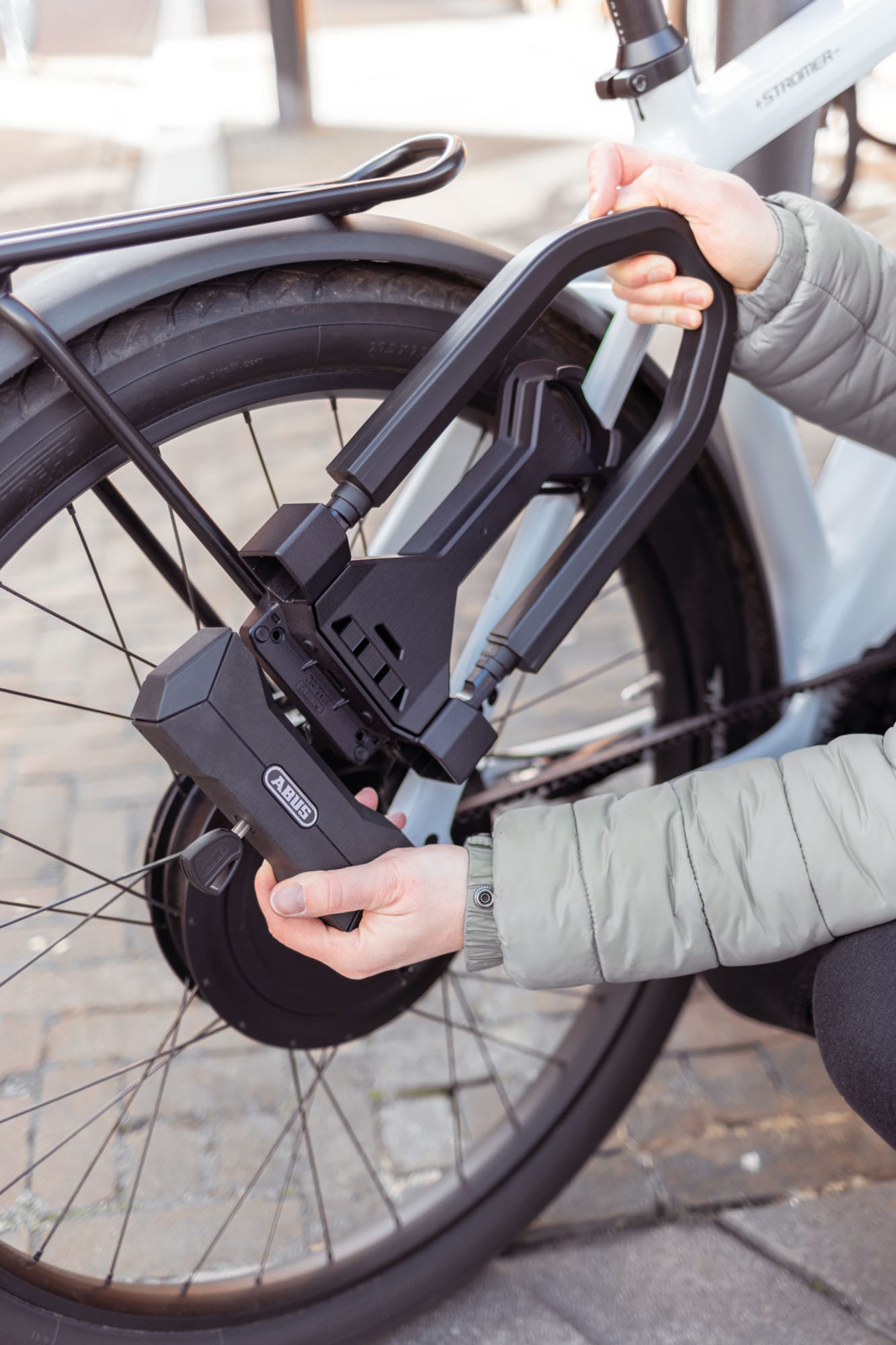 ABUS Bügelschloss »2500/165HB230 Granit Super Extreme + USH2500«