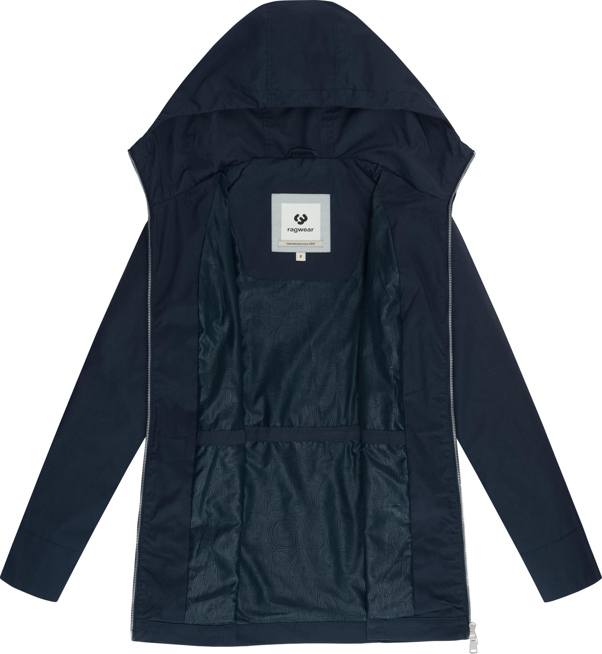Ragwear Outdoorjacke »Monadetta A«, mit Kapuze, Leichte Kapuzenjacke für die Übergangszeit
