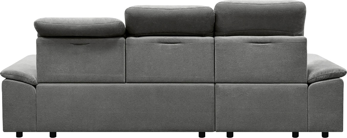 CALIZZA INTERIORS Ecksofa »Moli 2«, BAUR Schlaffunktion, | Bettkasten, Sitztiefenverstellung Kopfteilverstellung