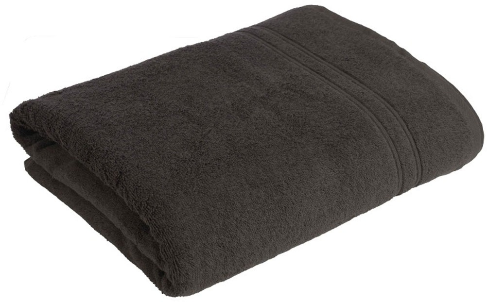 Saunatuch WEWO FASHION, B:80cm L:200cm, grau, Frottee, Frottier, Handtücher, "9518ST", saugstark