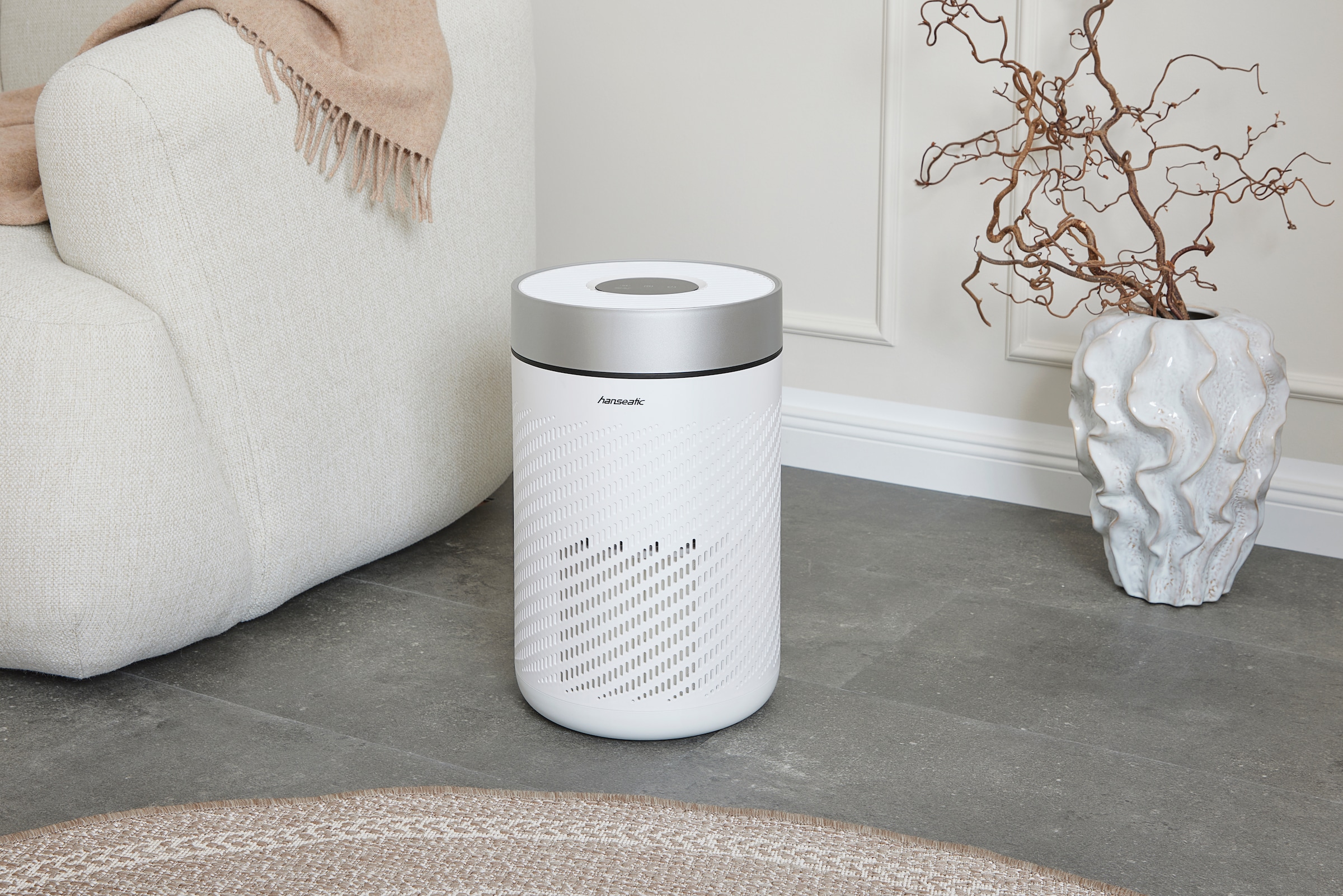 Hanseatic Luftreiniger »»KJ250««, für 65 m² Räume, 22W, Top Filterstystem für Allergiker mit Ionentechnologie