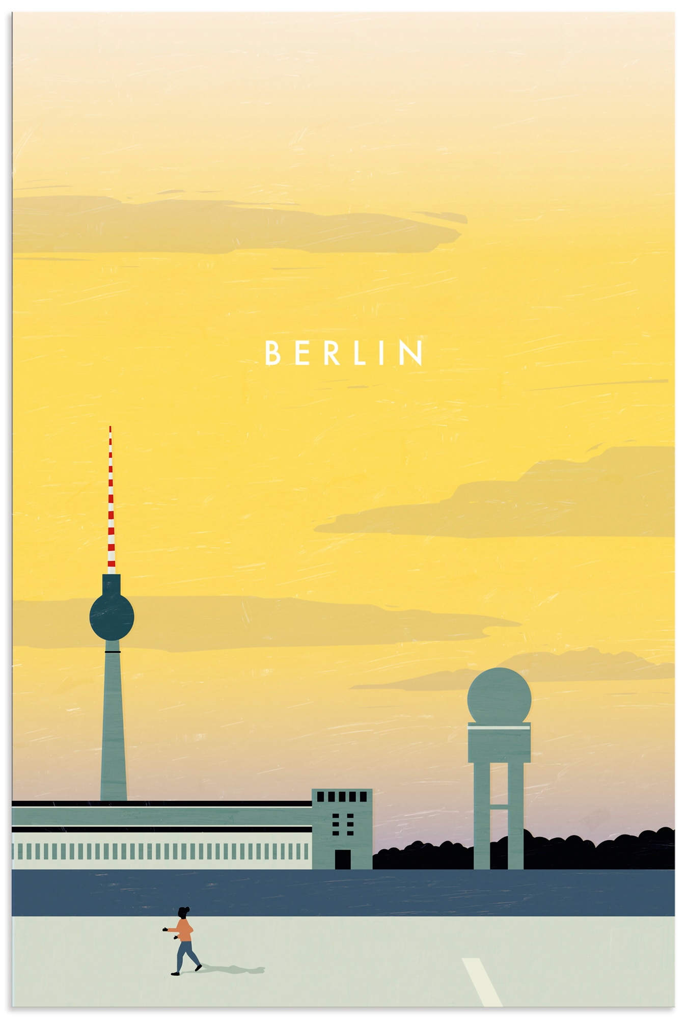 Artland Wandbild "Berlin" 1 Stk. tlg. als Alubild, Leinwandbild, Poster, Wandaufkleber in verschied. Größen