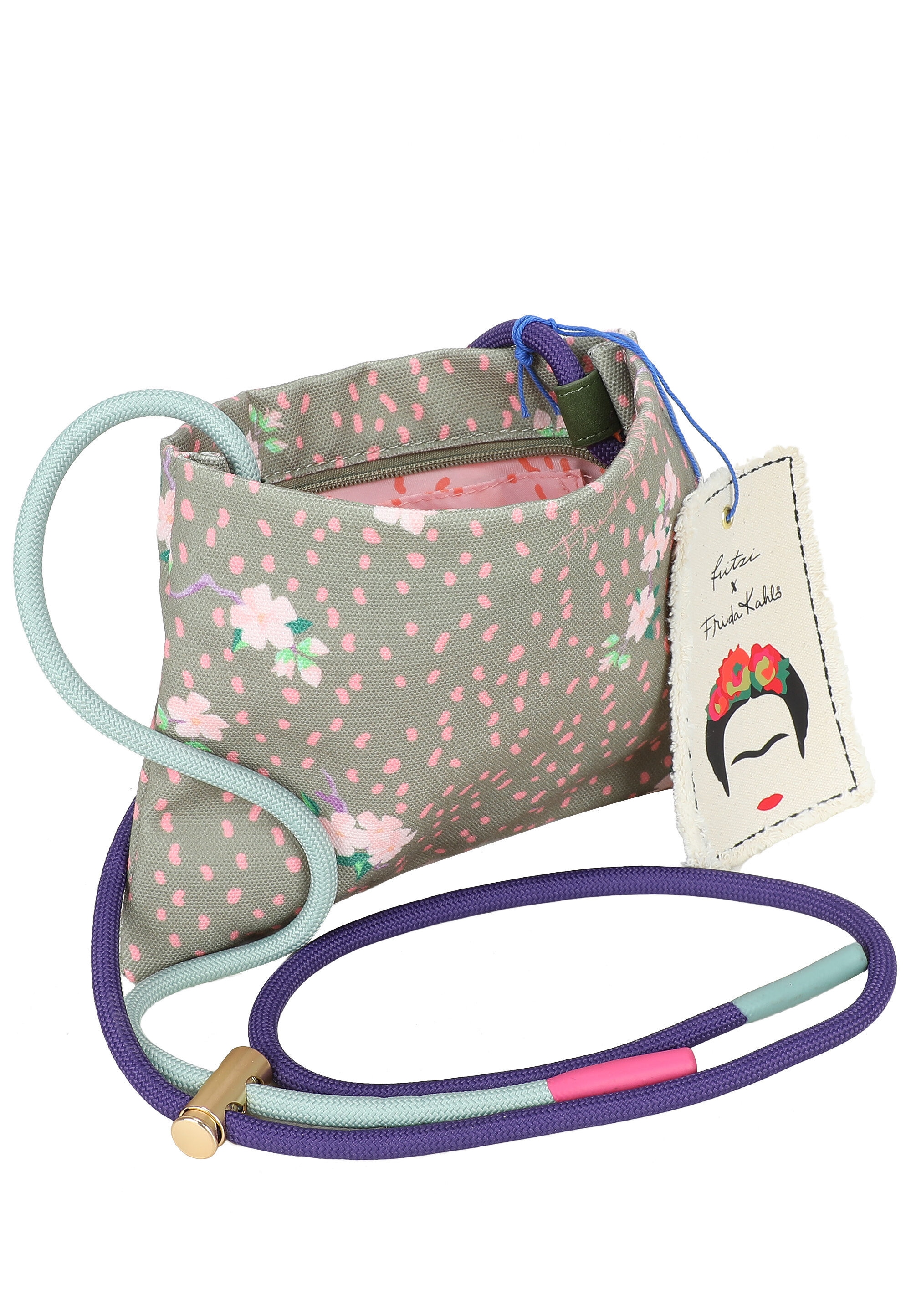 Fritzi aus Preußen Umhängetasche »Fritzi x Frida Kahlo« mit Blumenprint