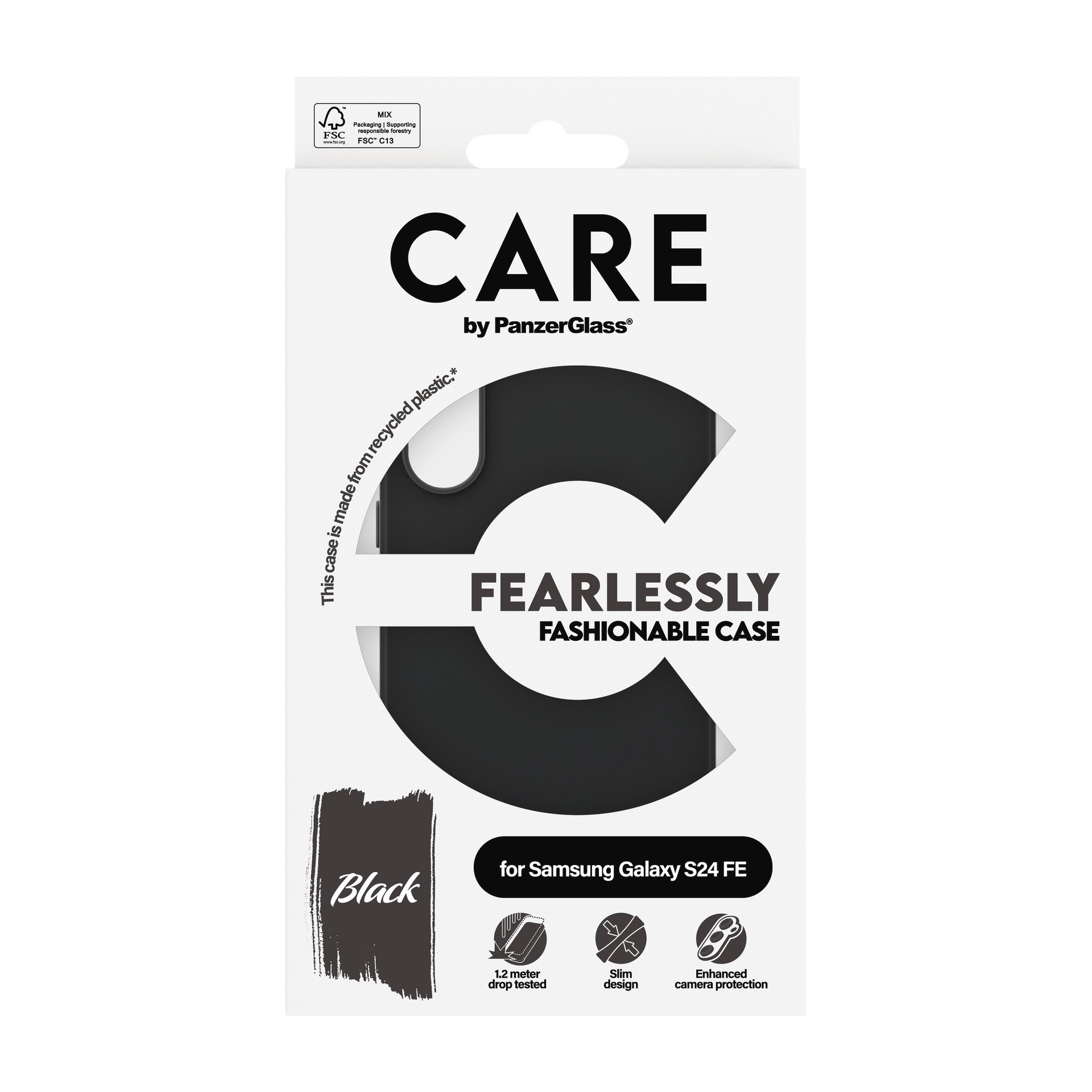 CARE by PanzerGlass Handyhülle »Fearlessly Fashionable Case«, Backcover, Schutzhülle, Handyschutzhülle, Case, Schutzcase, stoßfest